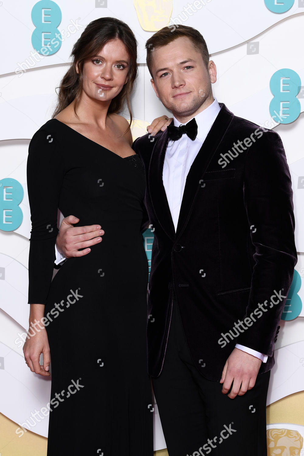 Emily Thomas Taron Egerton Editorial Stock Photo Stock Image