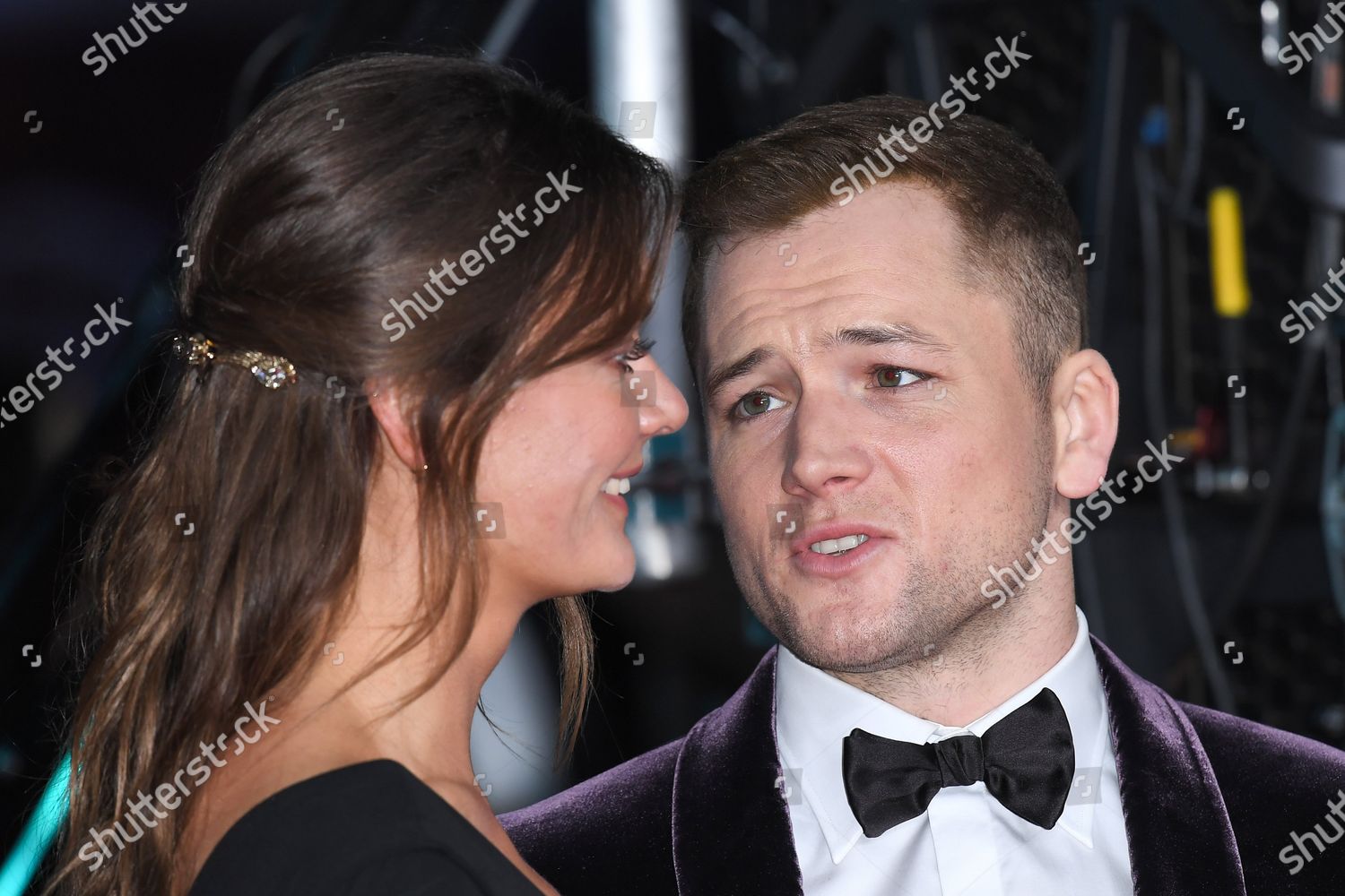 Emily Thomas Taron Egerton Editorial Stock Photo Stock Image