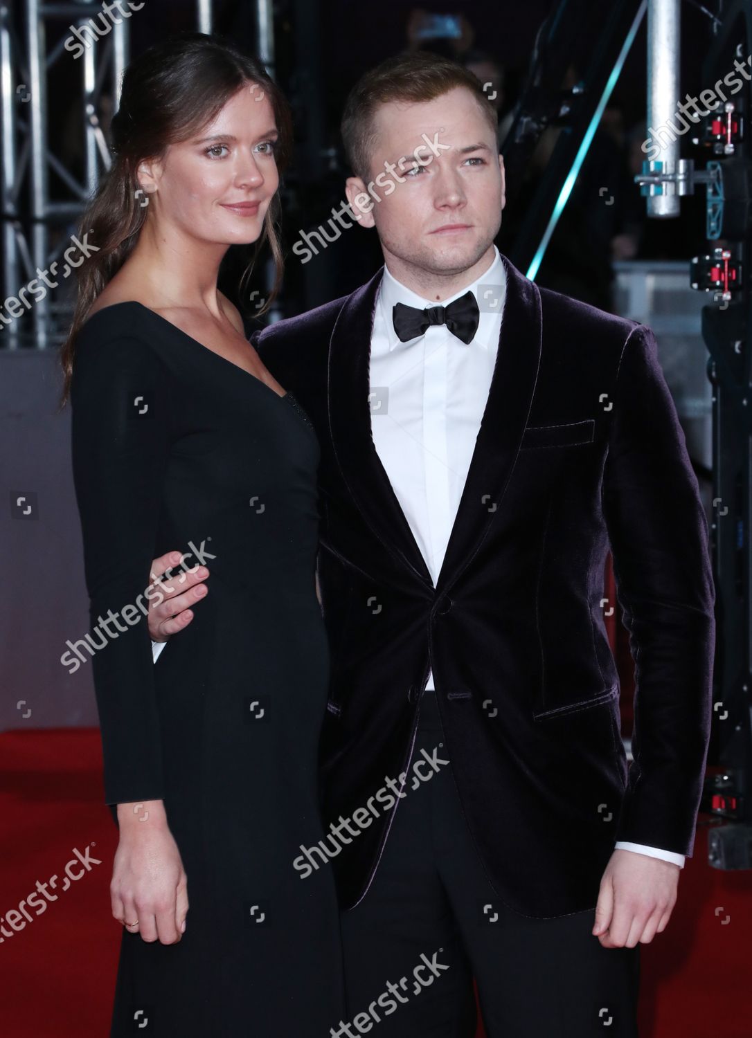 Taron Egerton Emily Thomas Editorial Stock Photo Stock Image