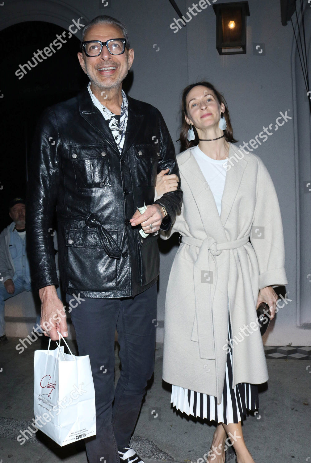 JEFF GOLDBLUM EMILIE LIVINGSTON Editorial Stock Photo - Stock Image ...