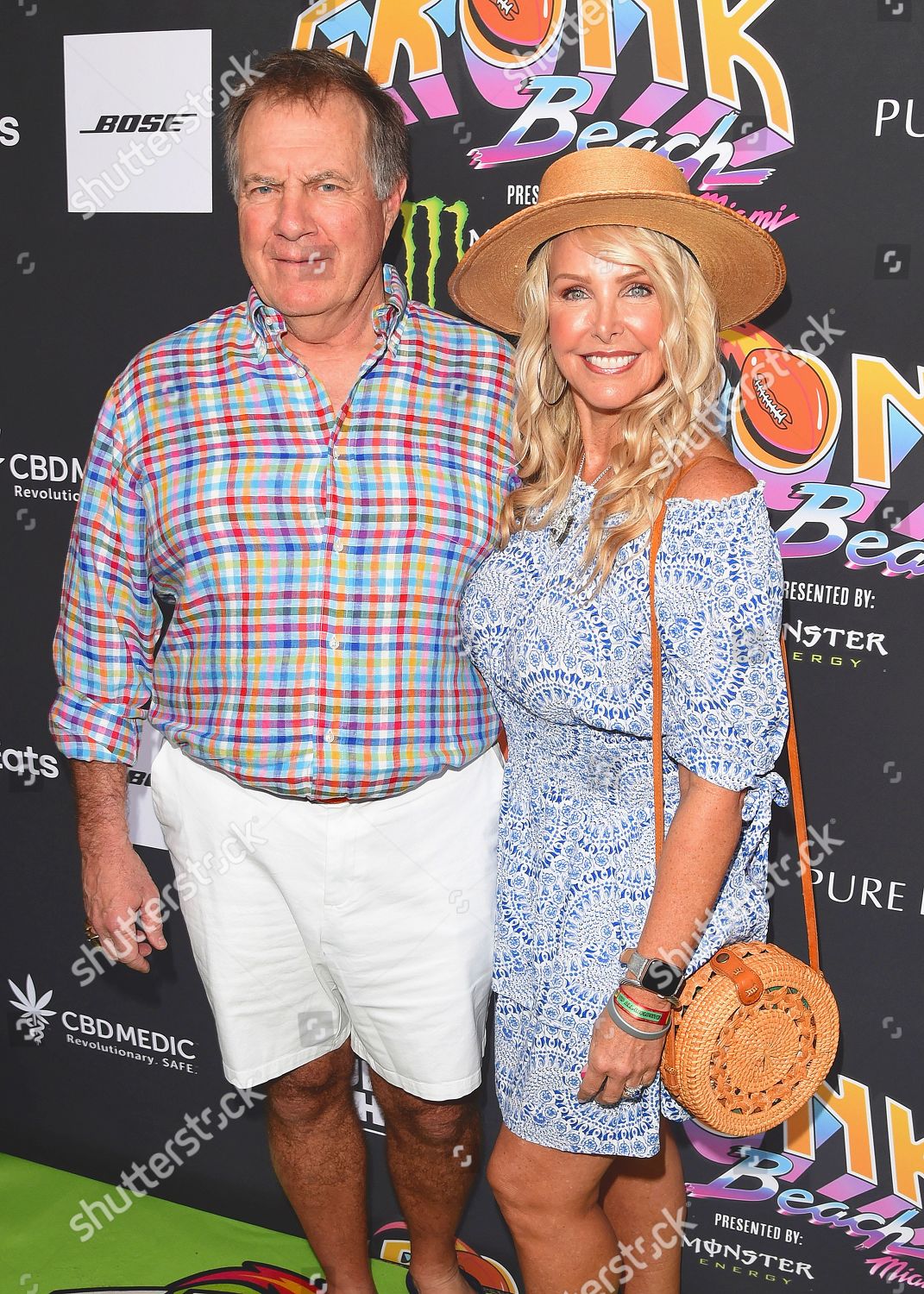 Bill Belichick Linda Holliday Enjoy Pure Editorial Stock Photo - Stock ...