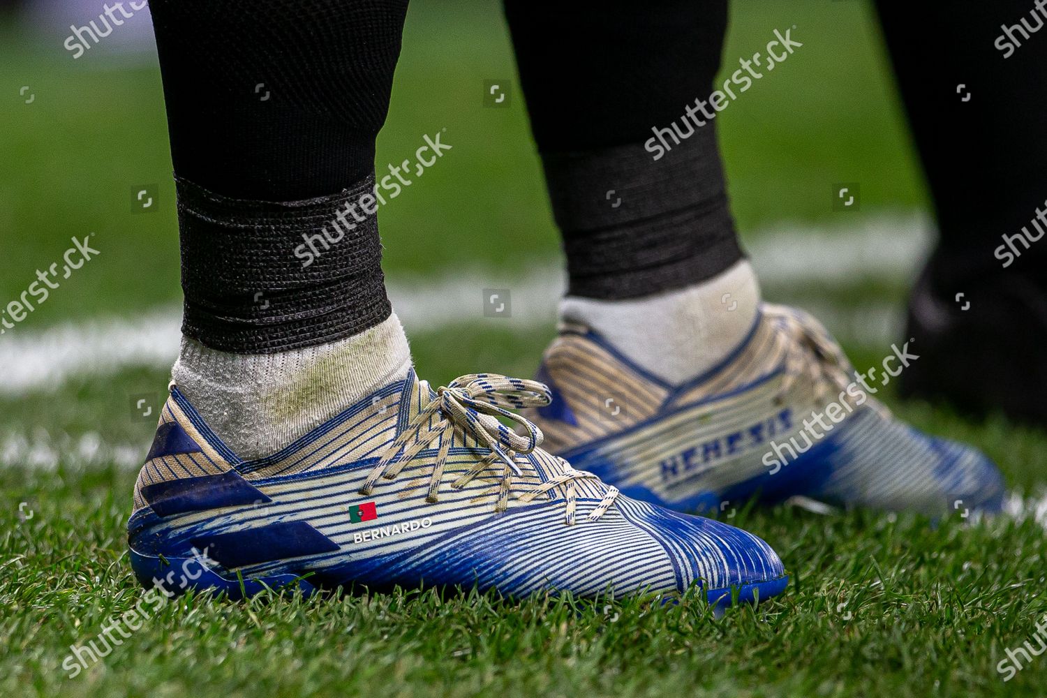 Bernardo Silva Manchester Citys boots 