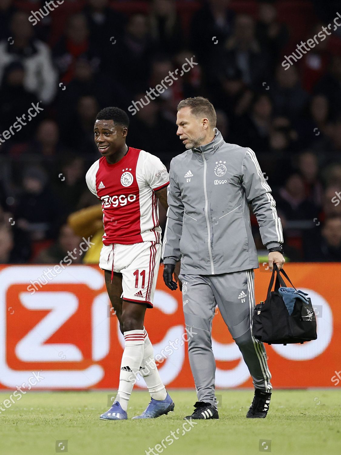 Quincy Promes Ajax Ronald Vermeer Ajax Editorial Stock Photo - Stock ...