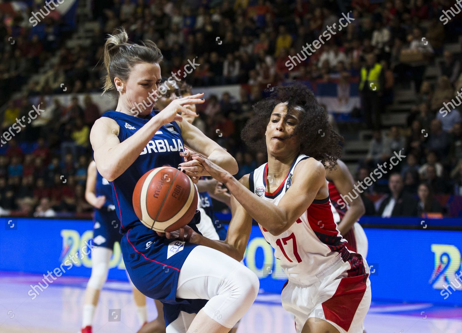 Nevena Jovanovic Serbia Competes Against Skylar Editorial Stock Photo ...
