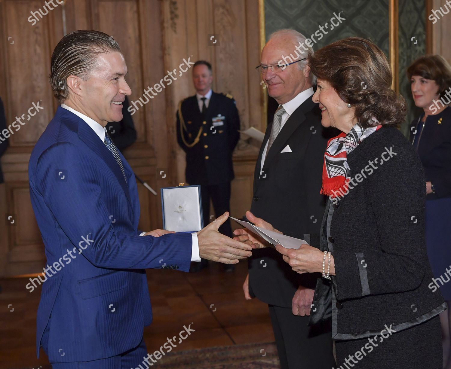 Martin Lorentzon Spotify Founder Receives Medal Editorial Stock Photo ...