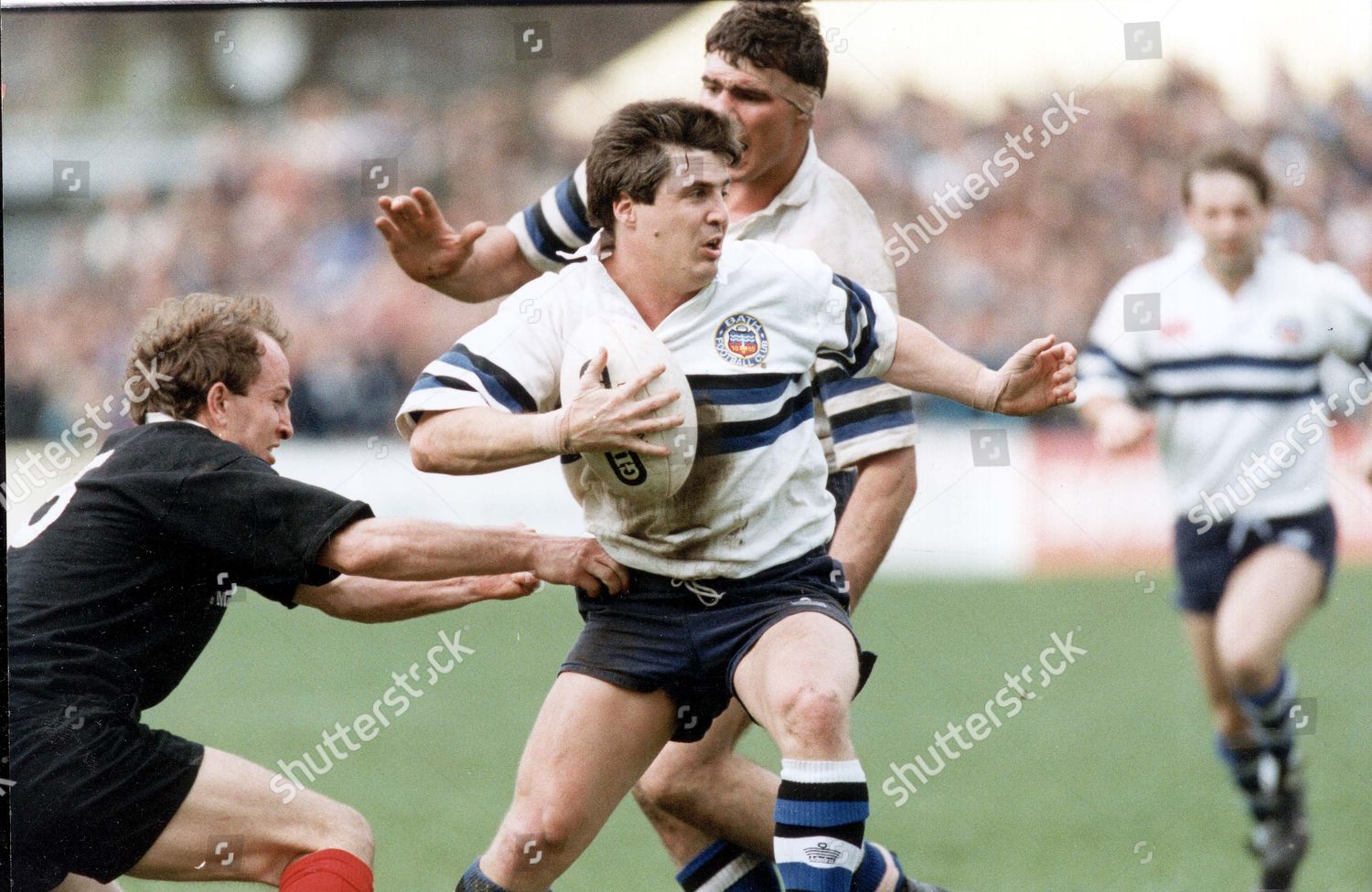 Bath V Saracens Bath Flyhalf Stuart Barnes Editorial Stock Photo