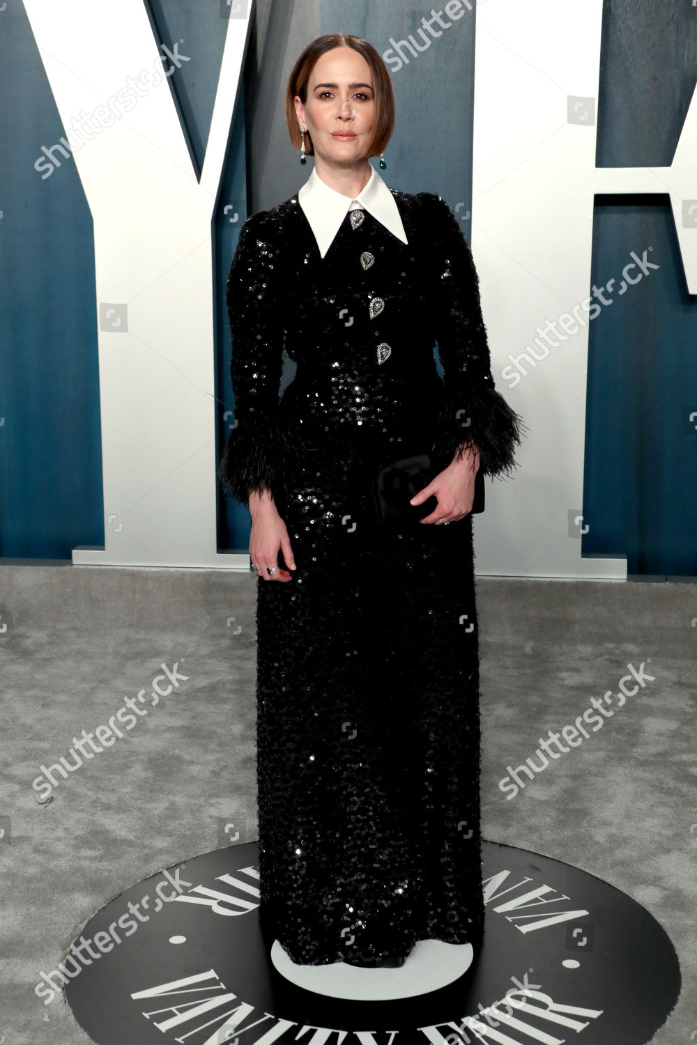 sarah paulson oscar dress