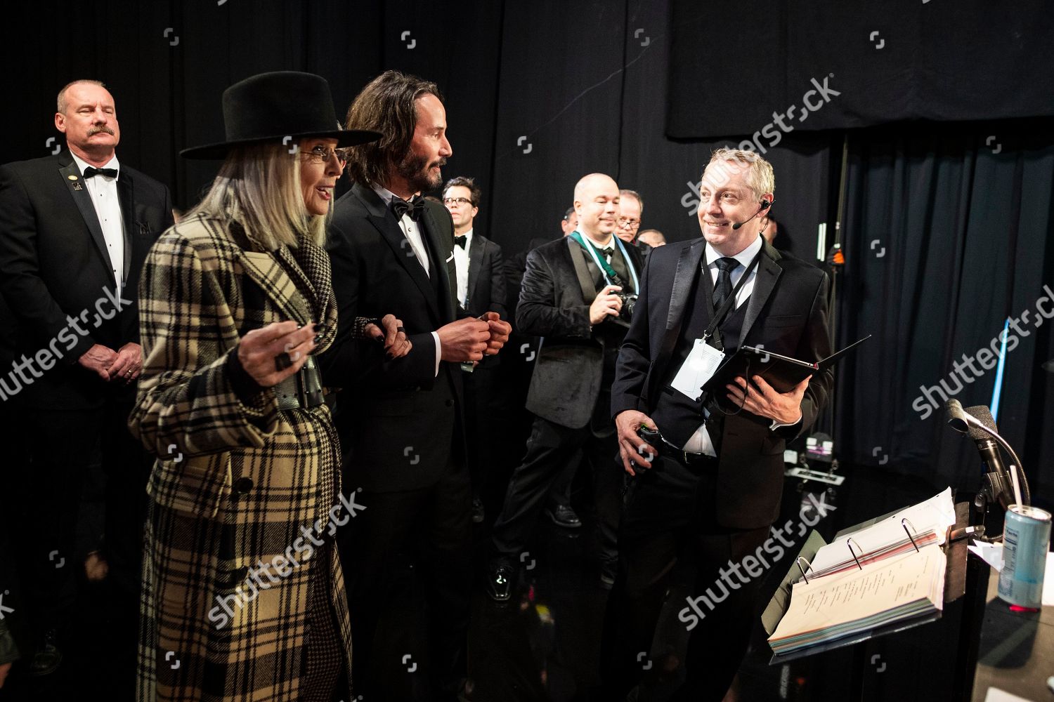 Diane Keaton Keanu Reeves Editorial Stock Photo - Stock Image