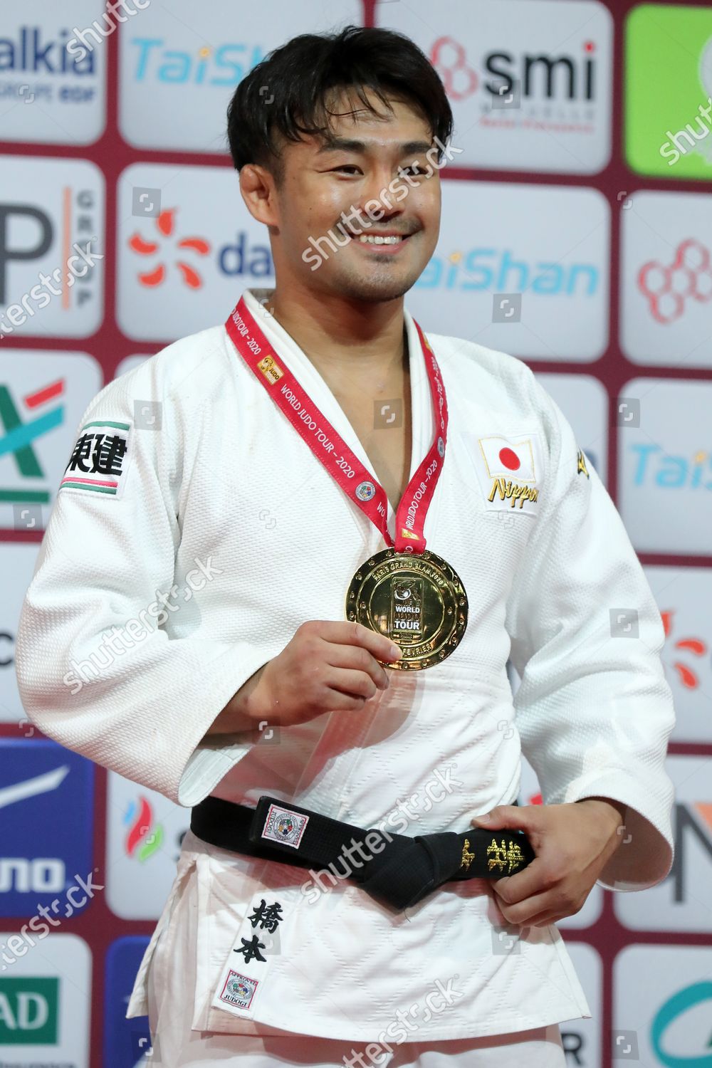 SOICHI HASHIMOTO JAPAN CELEBRATES ON PODIUM Editorial Stock Photo ...