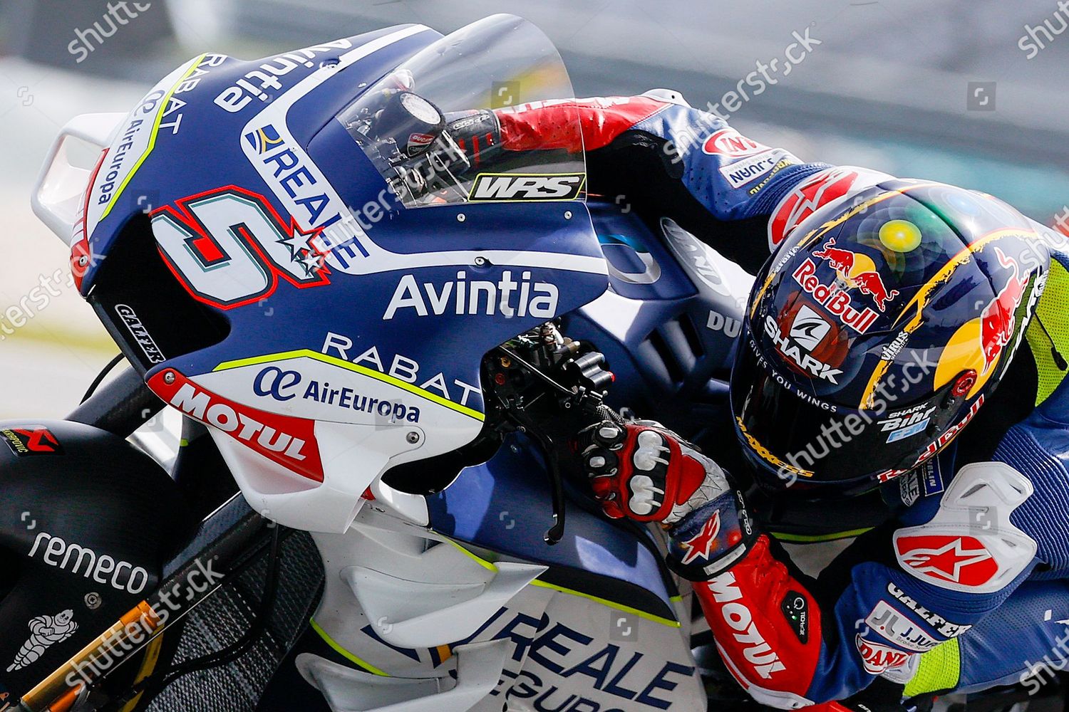 French Motogp Rider Johann Zarco Reale Avintia Editorial Stock Photo Stock Image Shutterstock