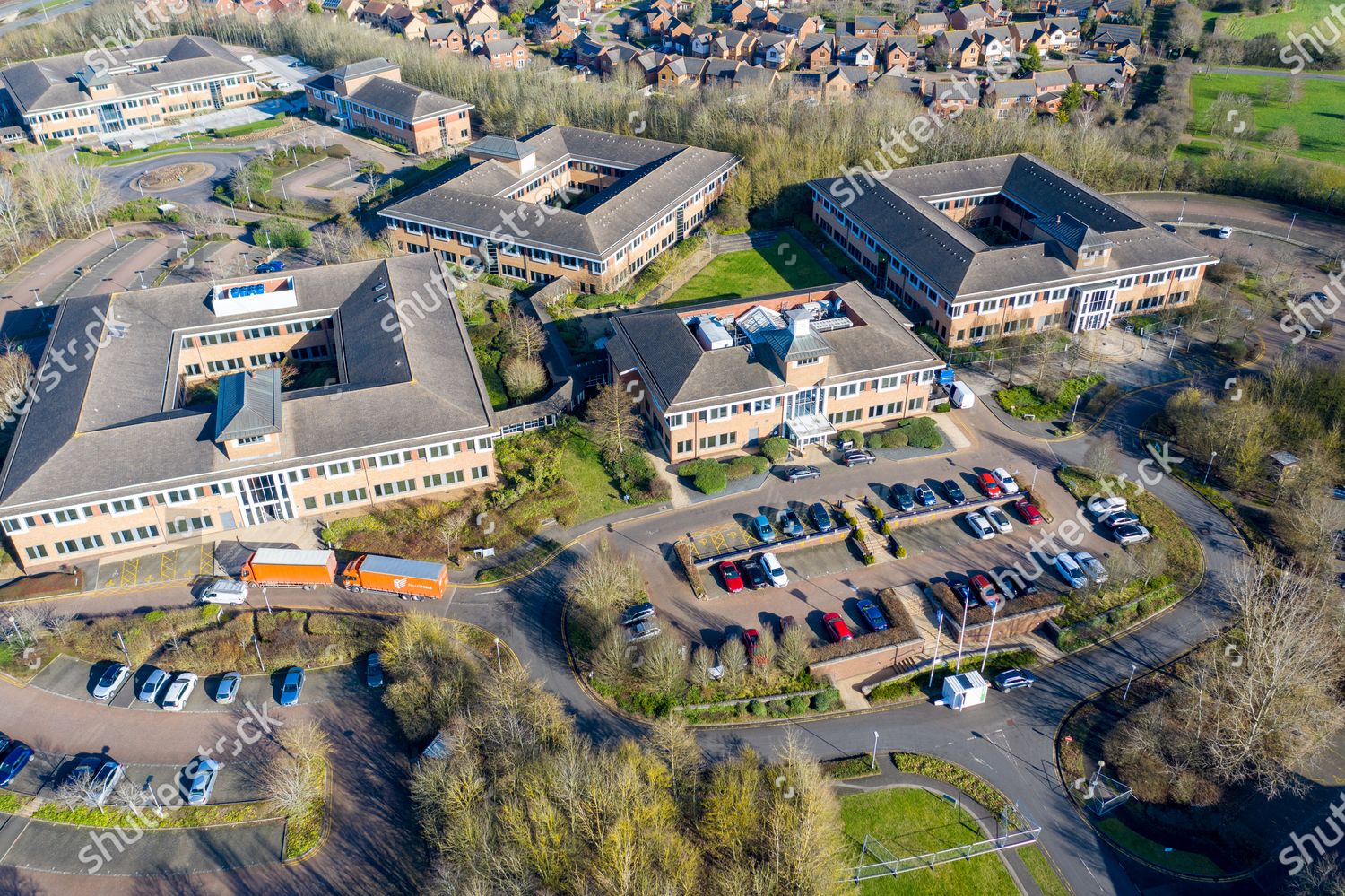 Kents Hill Park Milton Keynes Where Editorial Stock Photo Stock Image