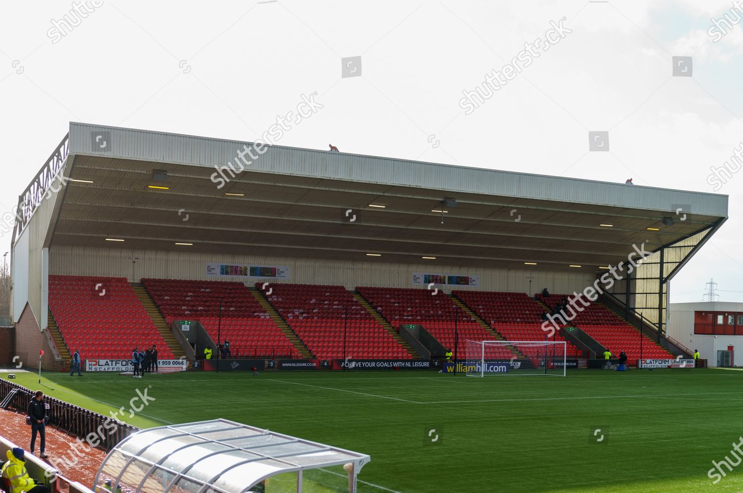 View Broadwood Stadium Home Clyde Football Editorial Stock Photo ...