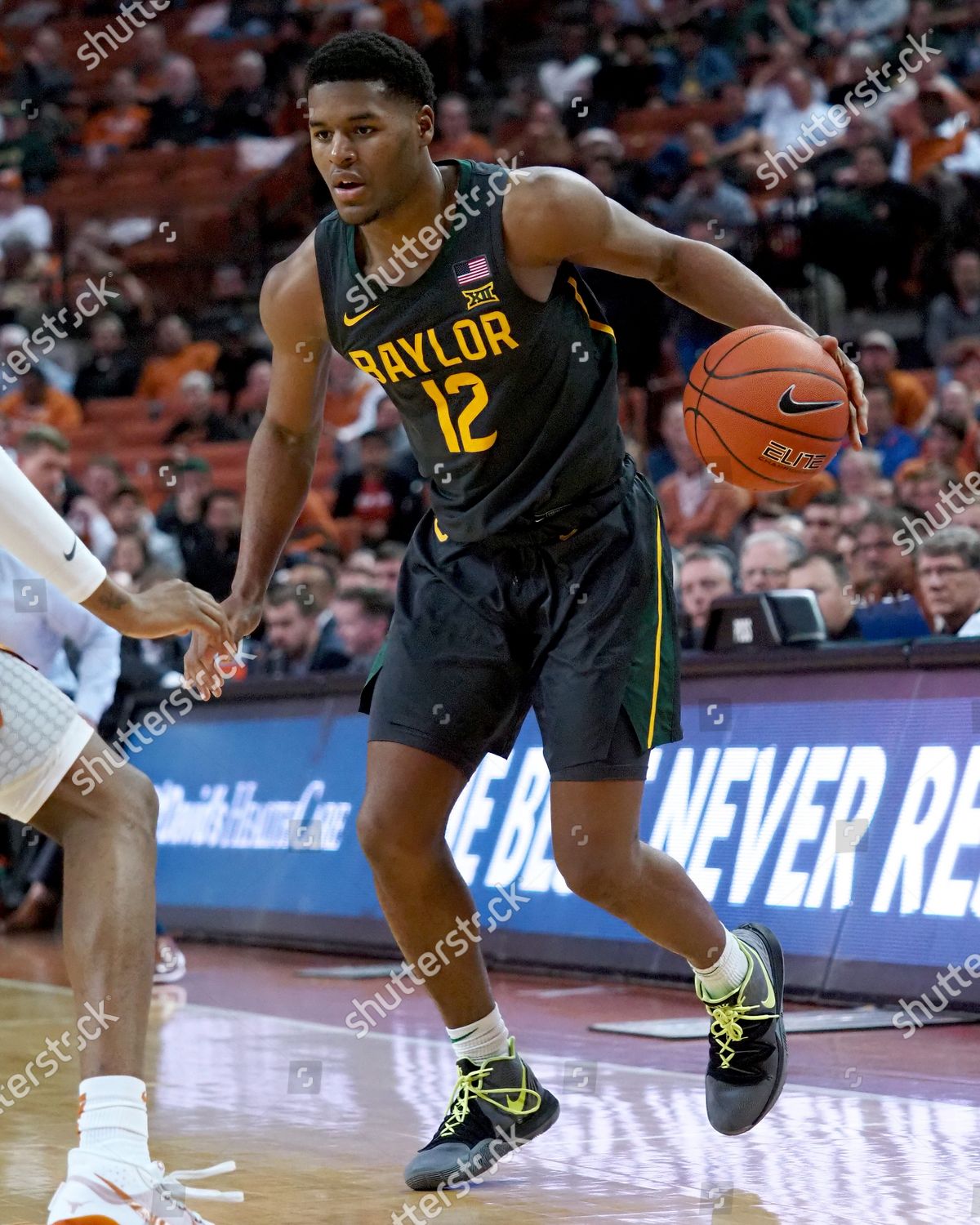 Jared Butler 12 Baylor Bears Action Editorial Stock Photo - Stock Image ...