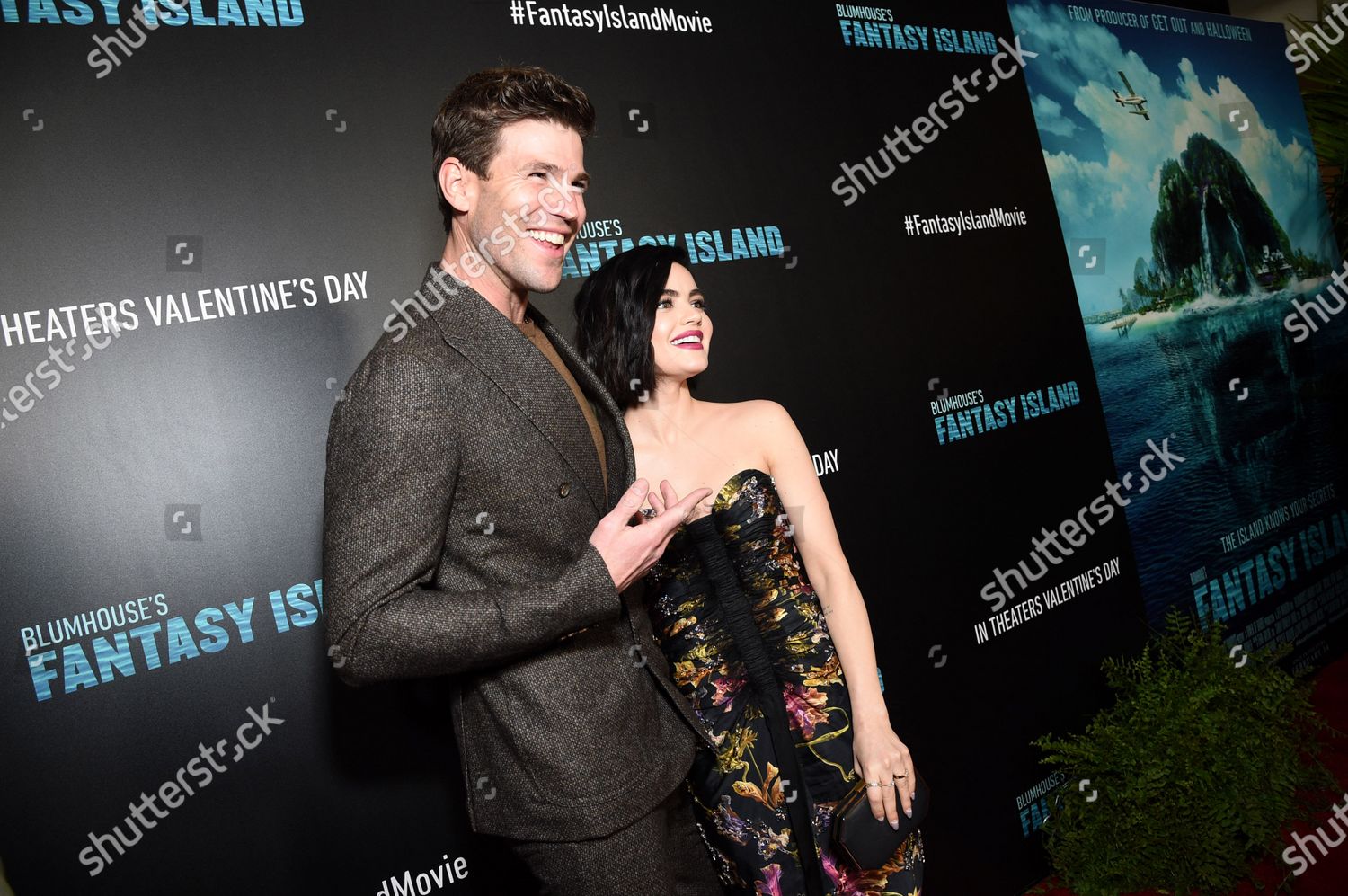 Austin Stowell Lucy Hale Los Angeles Editorial Stock Photo Stock