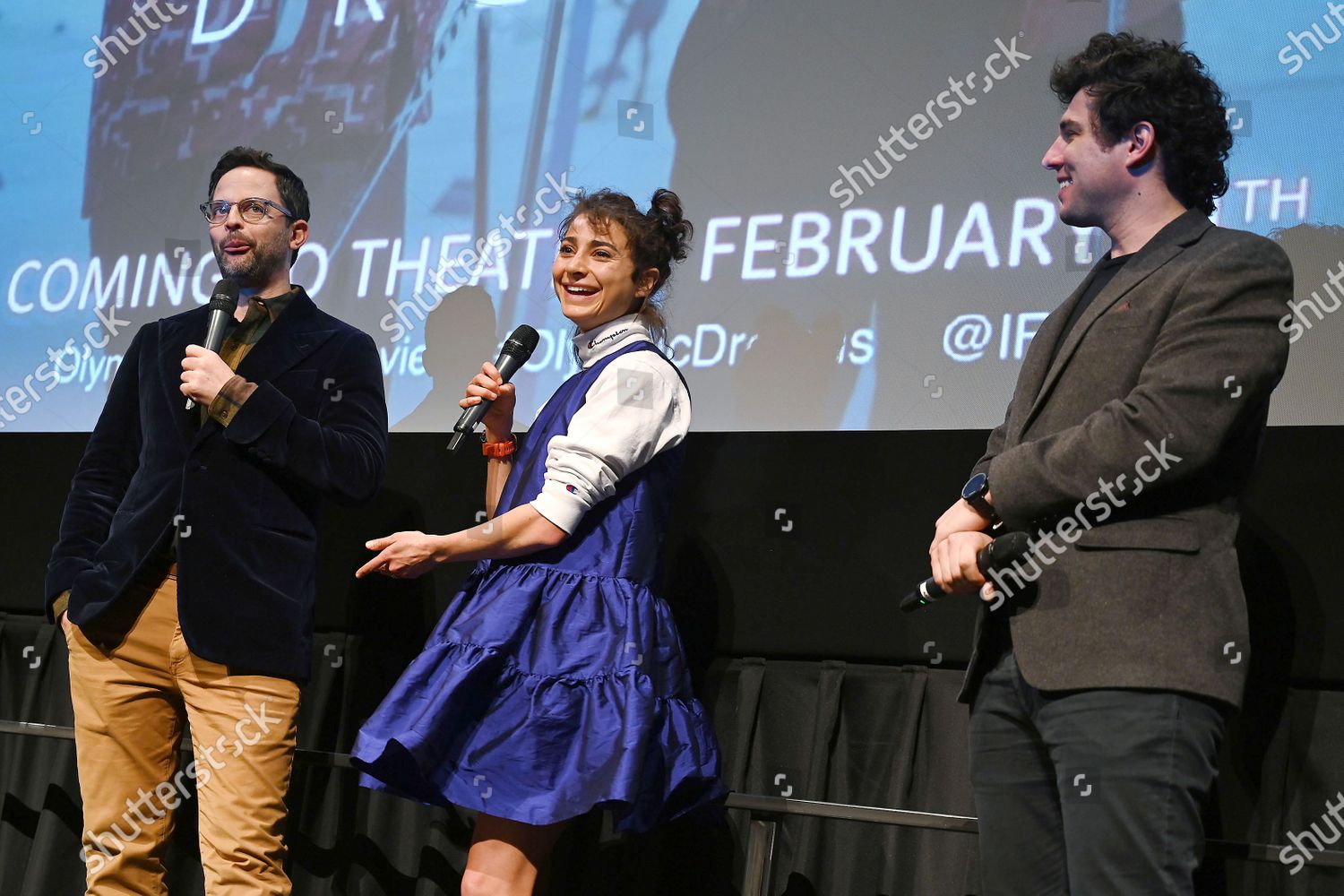 Nick Kroll Alexi Pappas Jeremy Teicher Editorial Stock Photo Stock