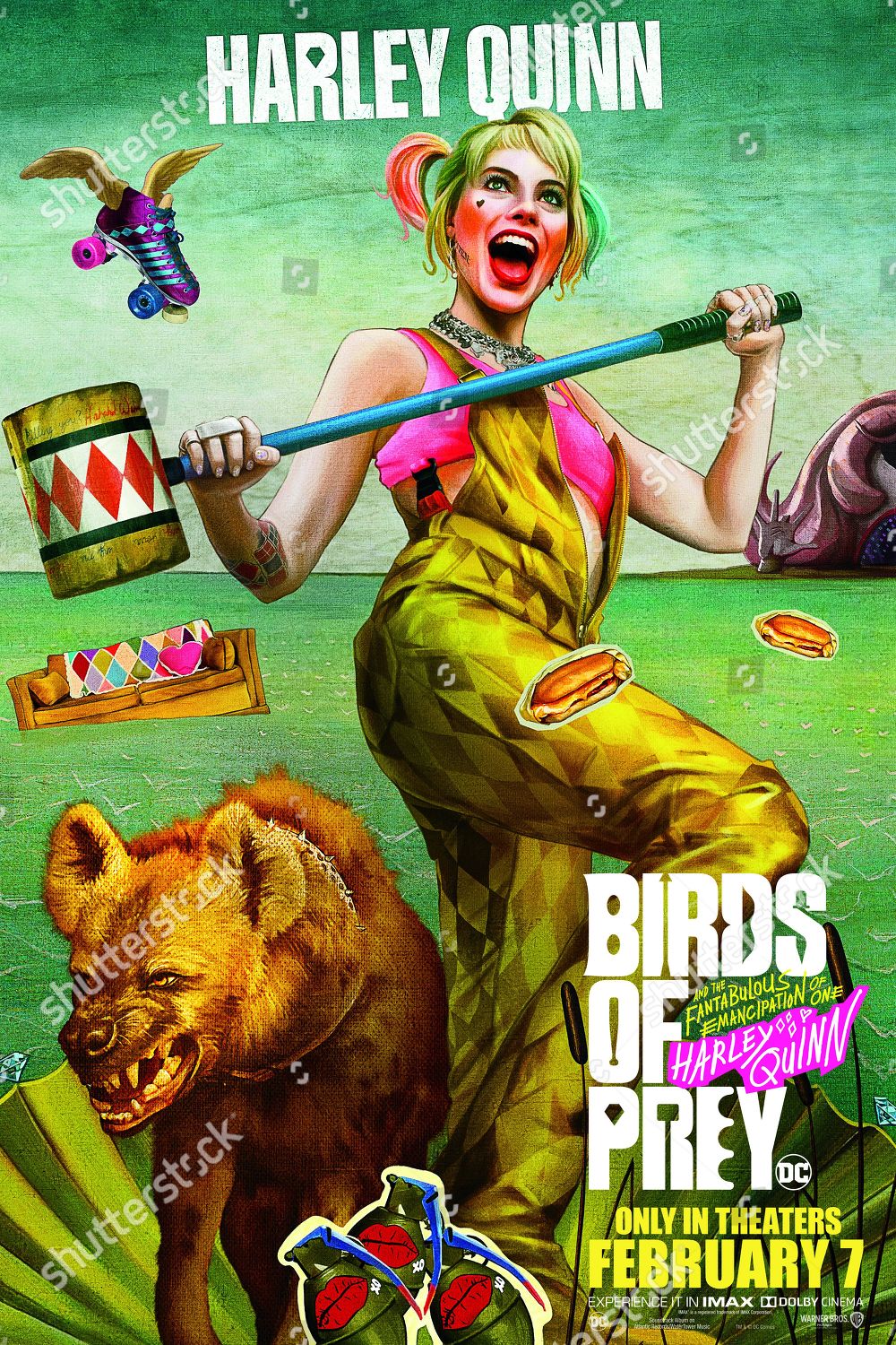 Birds Prey Fantabulous Emancipation One Harley Quinn Editorial Stock Photo Stock Image Shutterstock