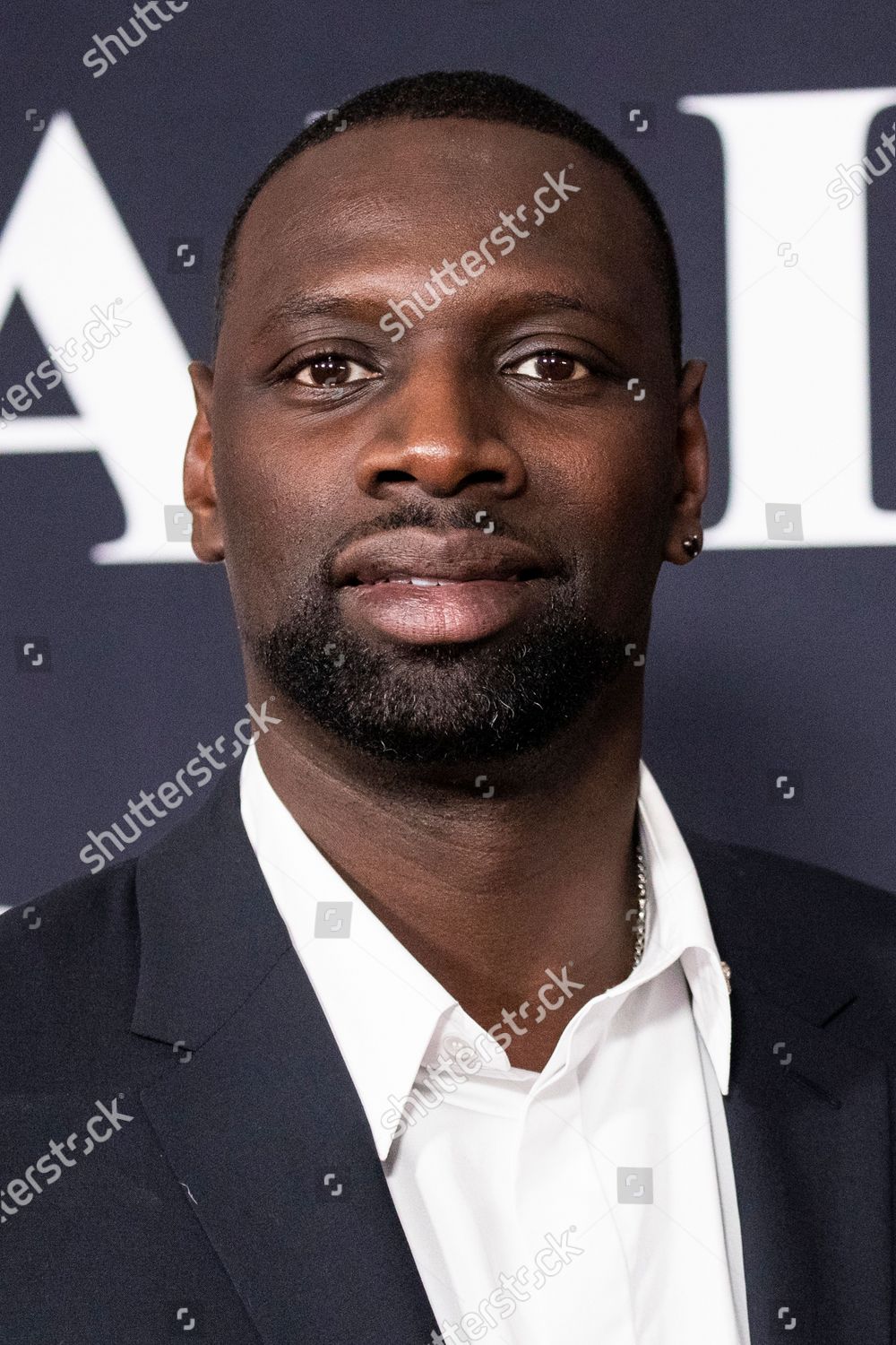 Omar Sy Poses On Red Carpet Editorial Stock Photo - Stock Image ...