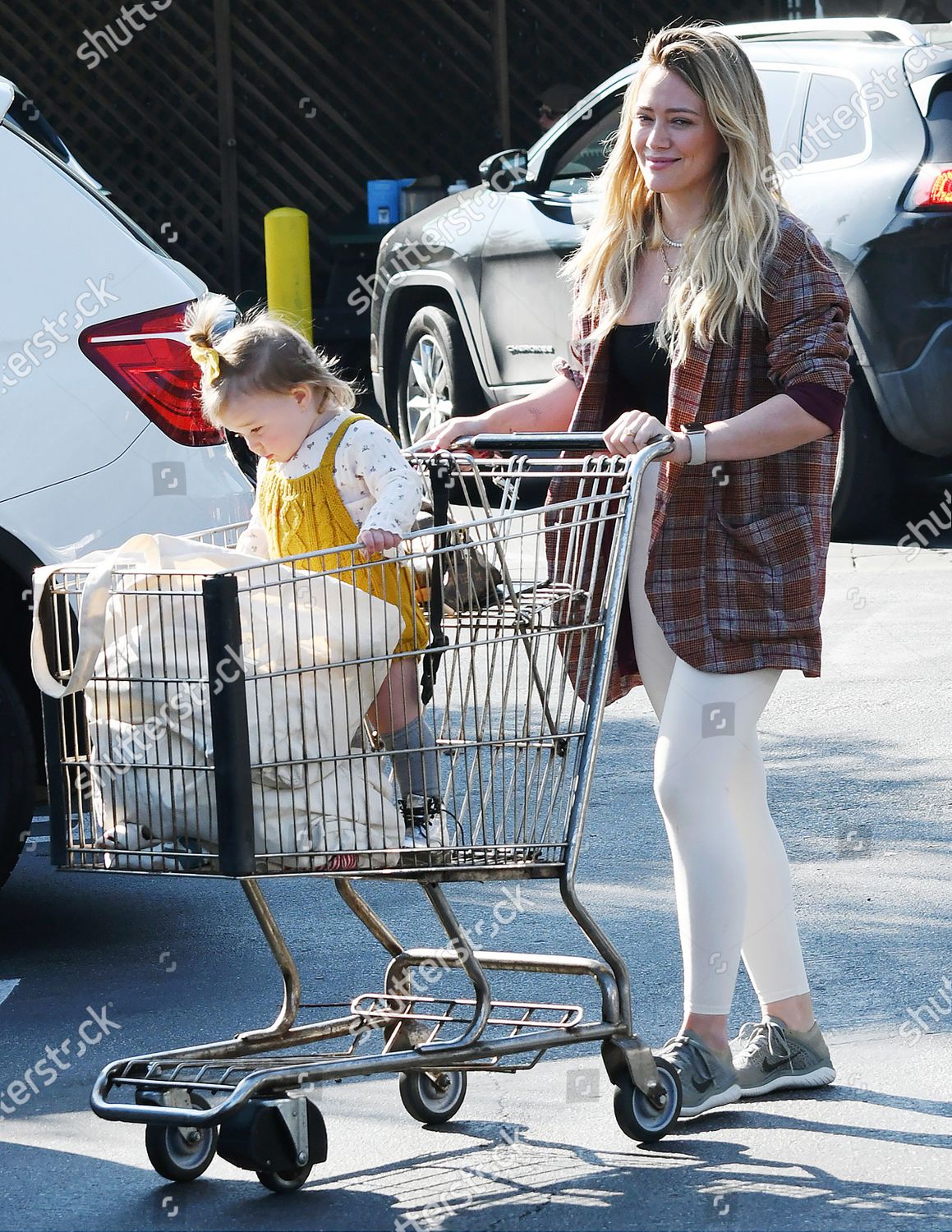 Hilary Duff Daughter Banks Violet Bair Editorial Stock Photo Stock