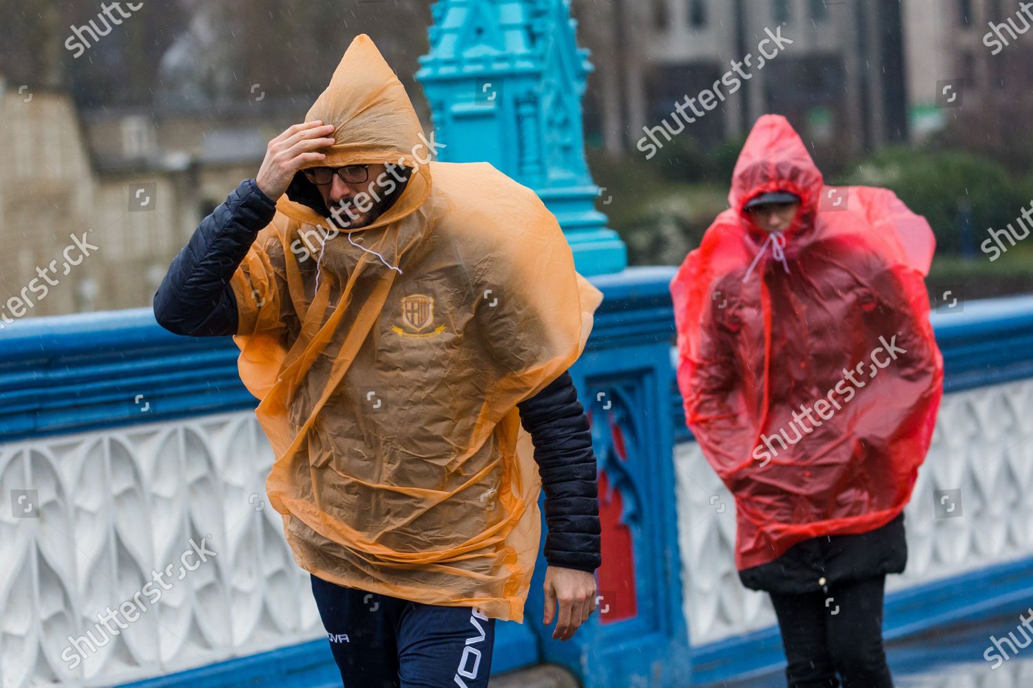 rain poncho london