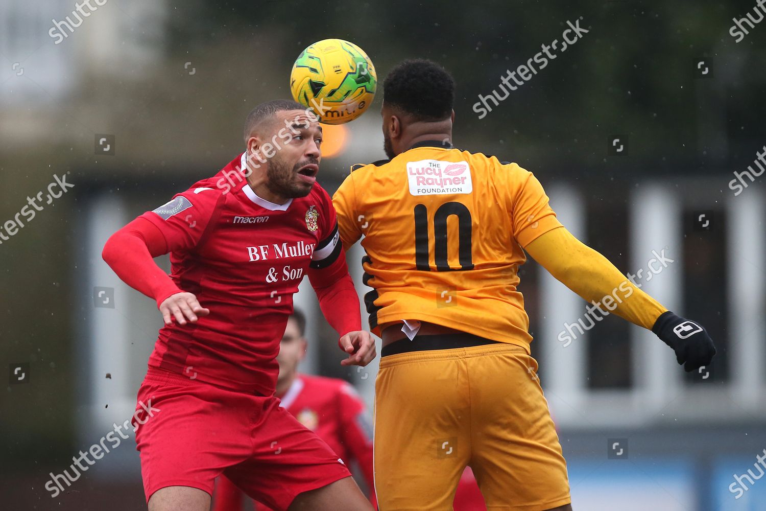 Lewwis Spence Hornchurch Omar Folkes Merstham Editorial Stock Photo