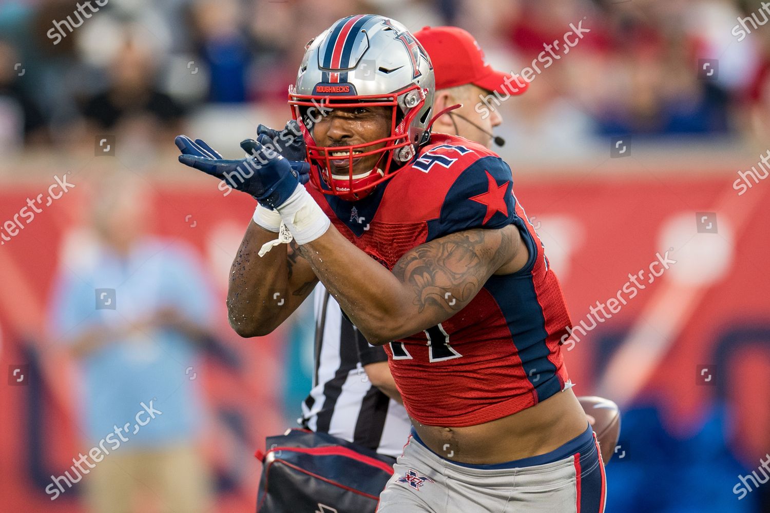 Houston Roughnecks Linebacker Demarquis Gates 47 Editorial Stock Photo -  Stock Image