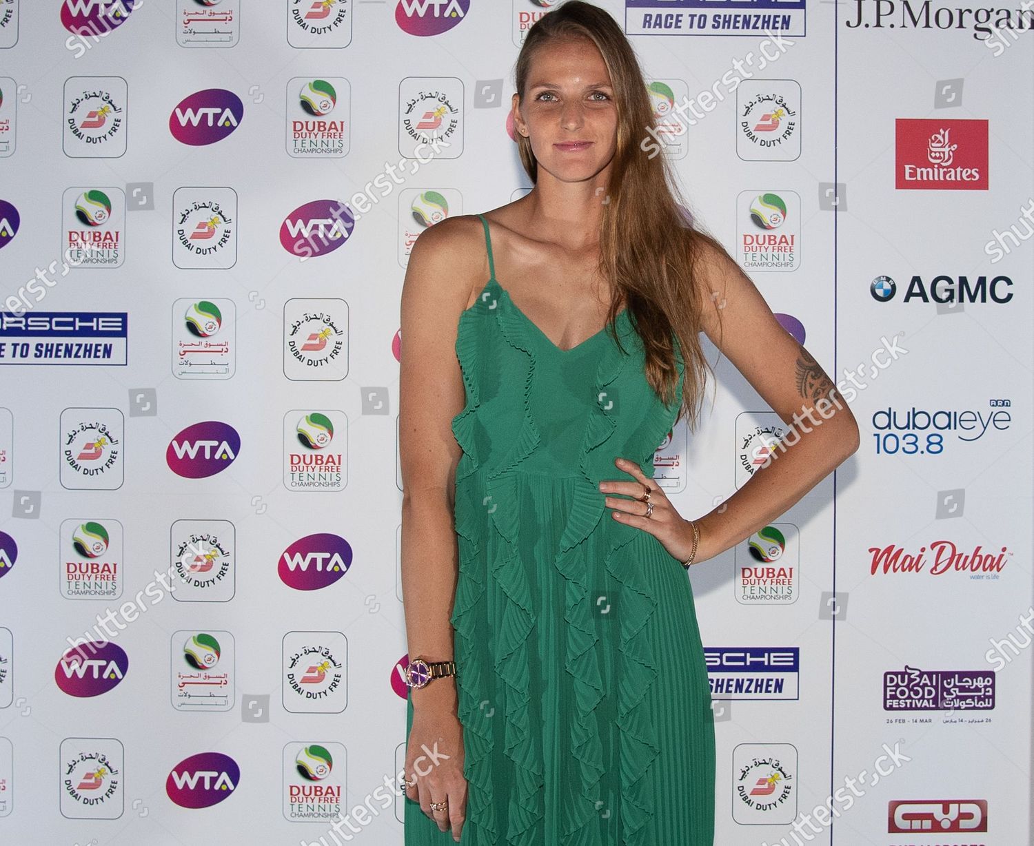 Karolina Pliskova Czech Republic Players Party Editorial Stock Photo ...