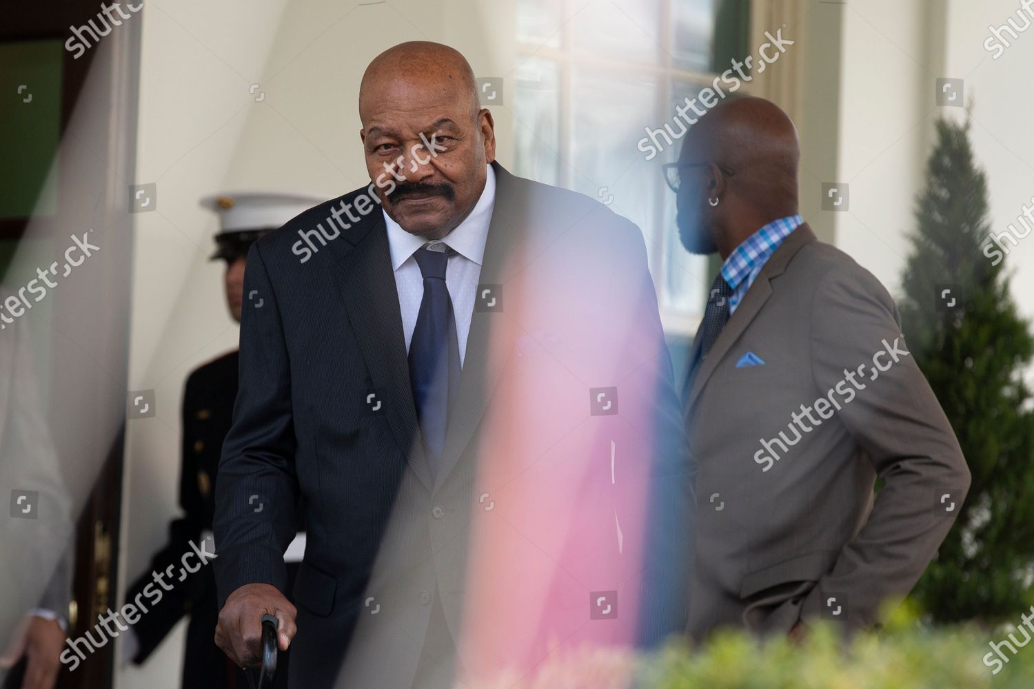 Former Professional Football Player Jim Brown Editorial Stock Photo