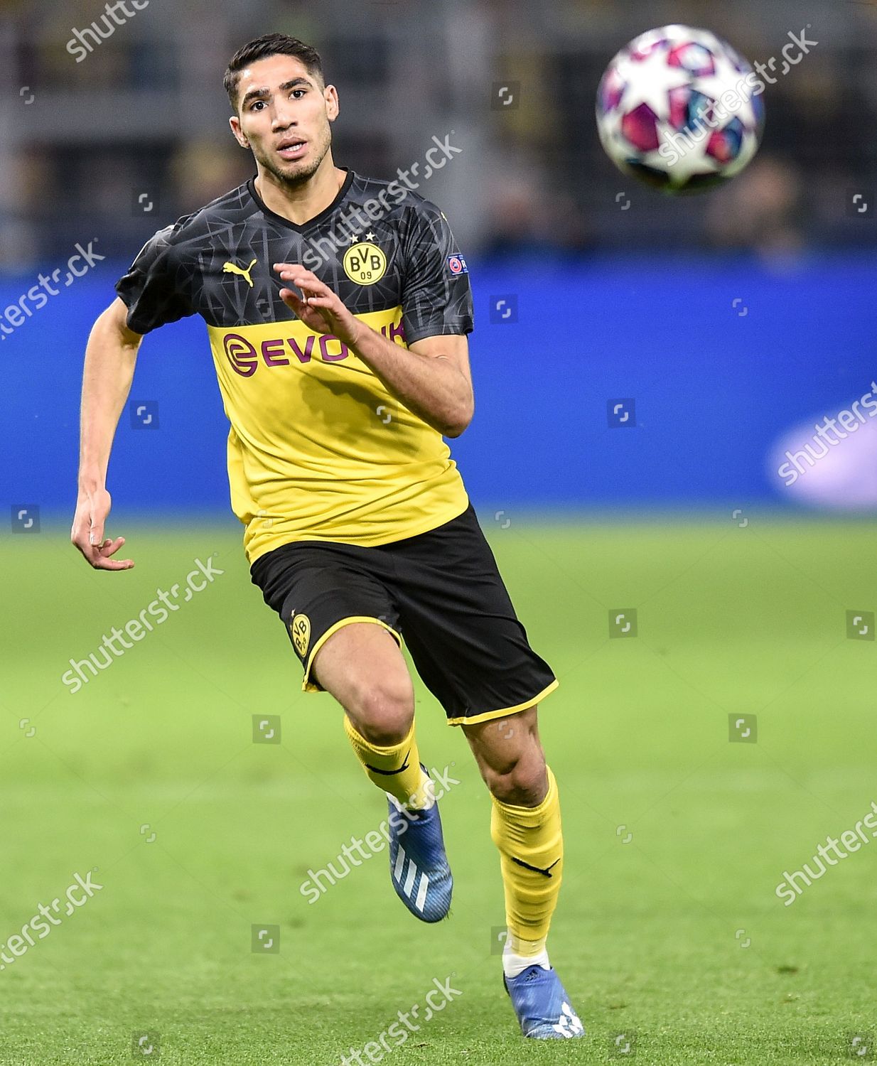 Achraf Hakimi Borussia Dortmund Editorial Stock Photo - Stock Image ...