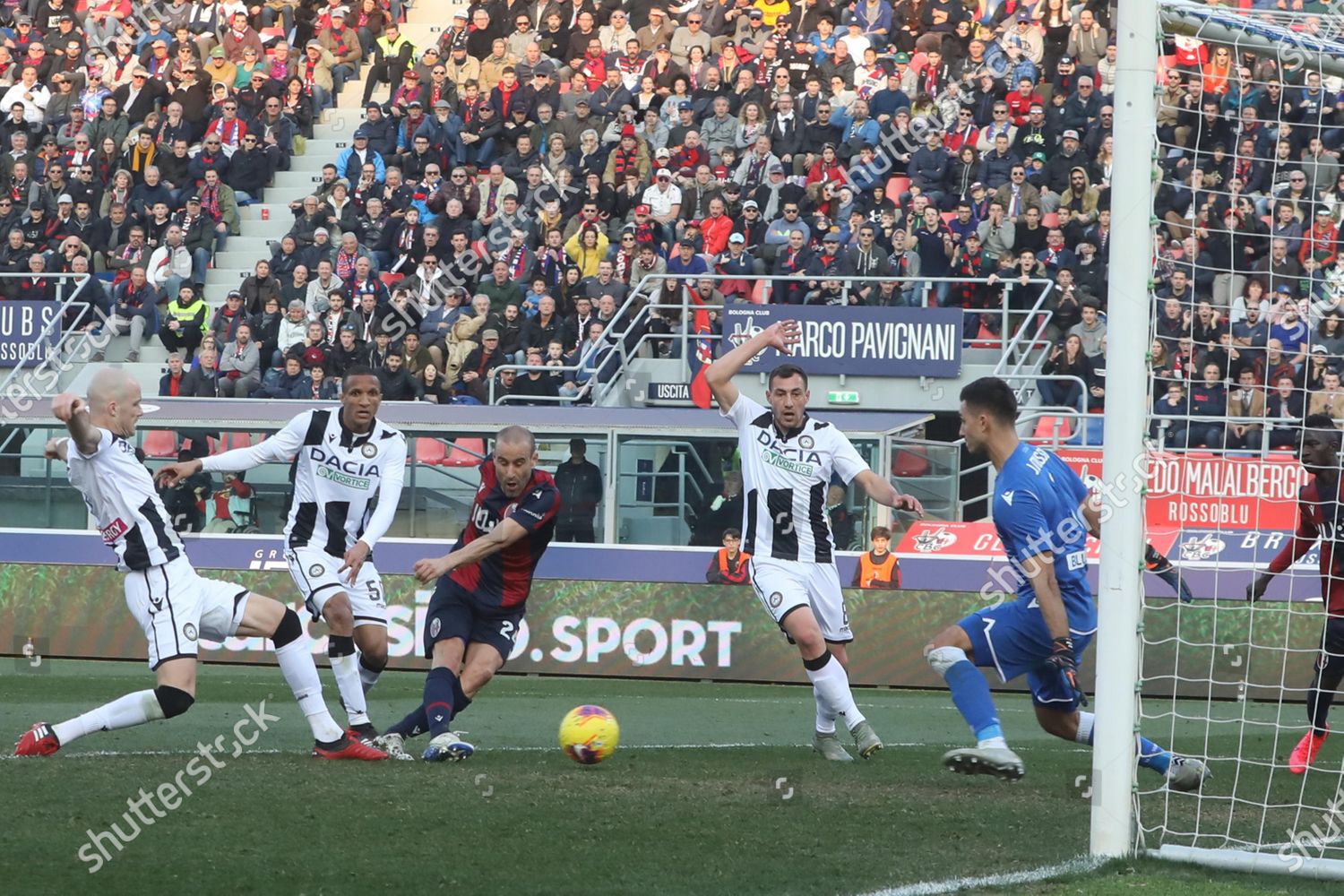 Bolognas Rodrigo Palacio Scores Goal 11 During Editorial Stock Photo Stock Image Shutterstock