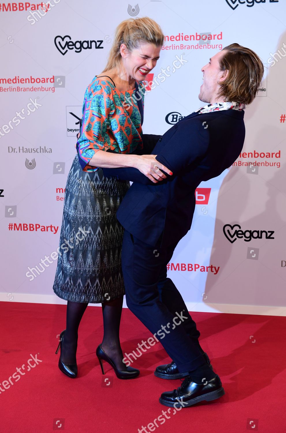 anke engelke l jonas dassler arrive reception editorial stock photo stock image shutterstock