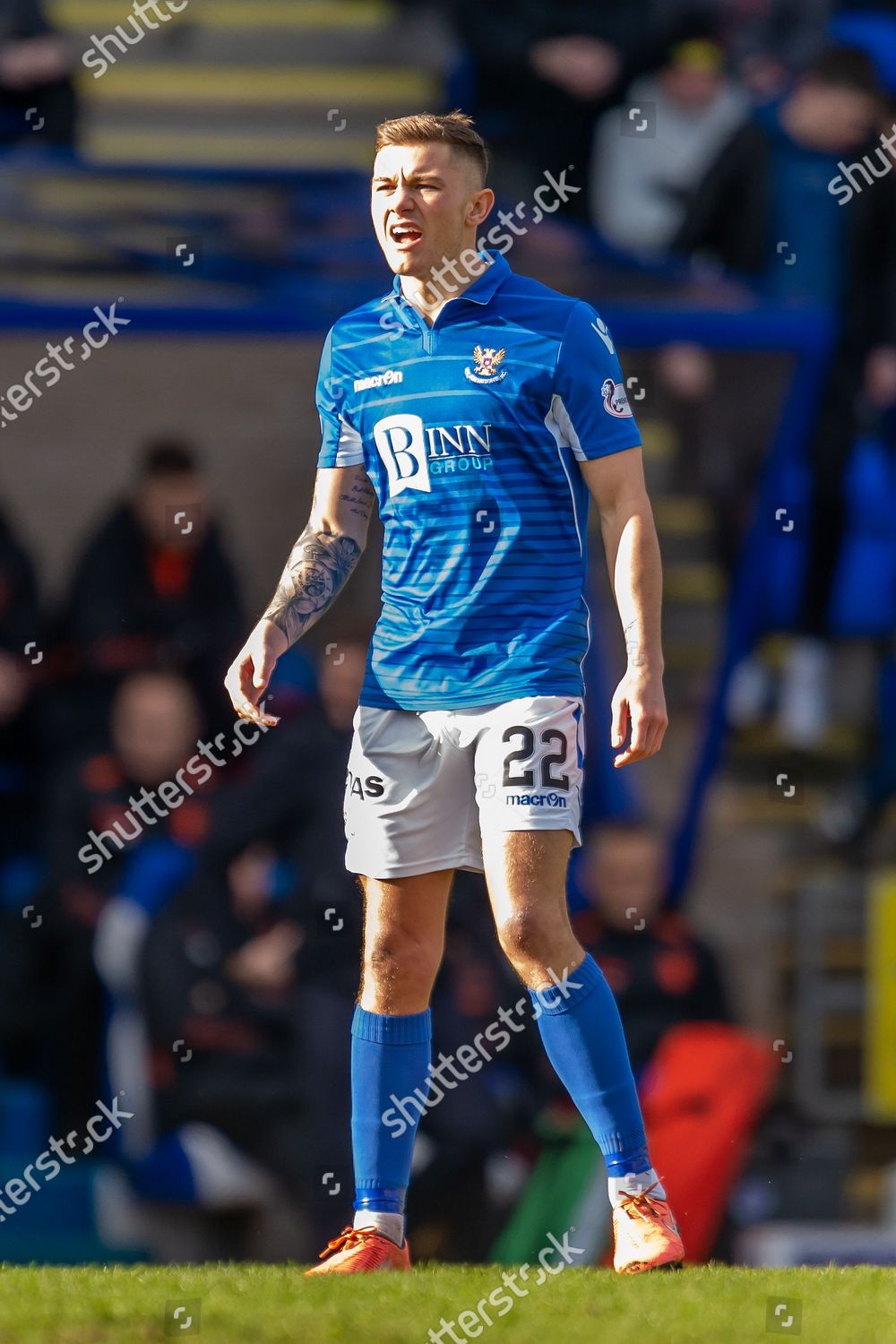 Callum Hendry 22 St Johnstone Fc Editorial Stock Photo - Stock Image ...