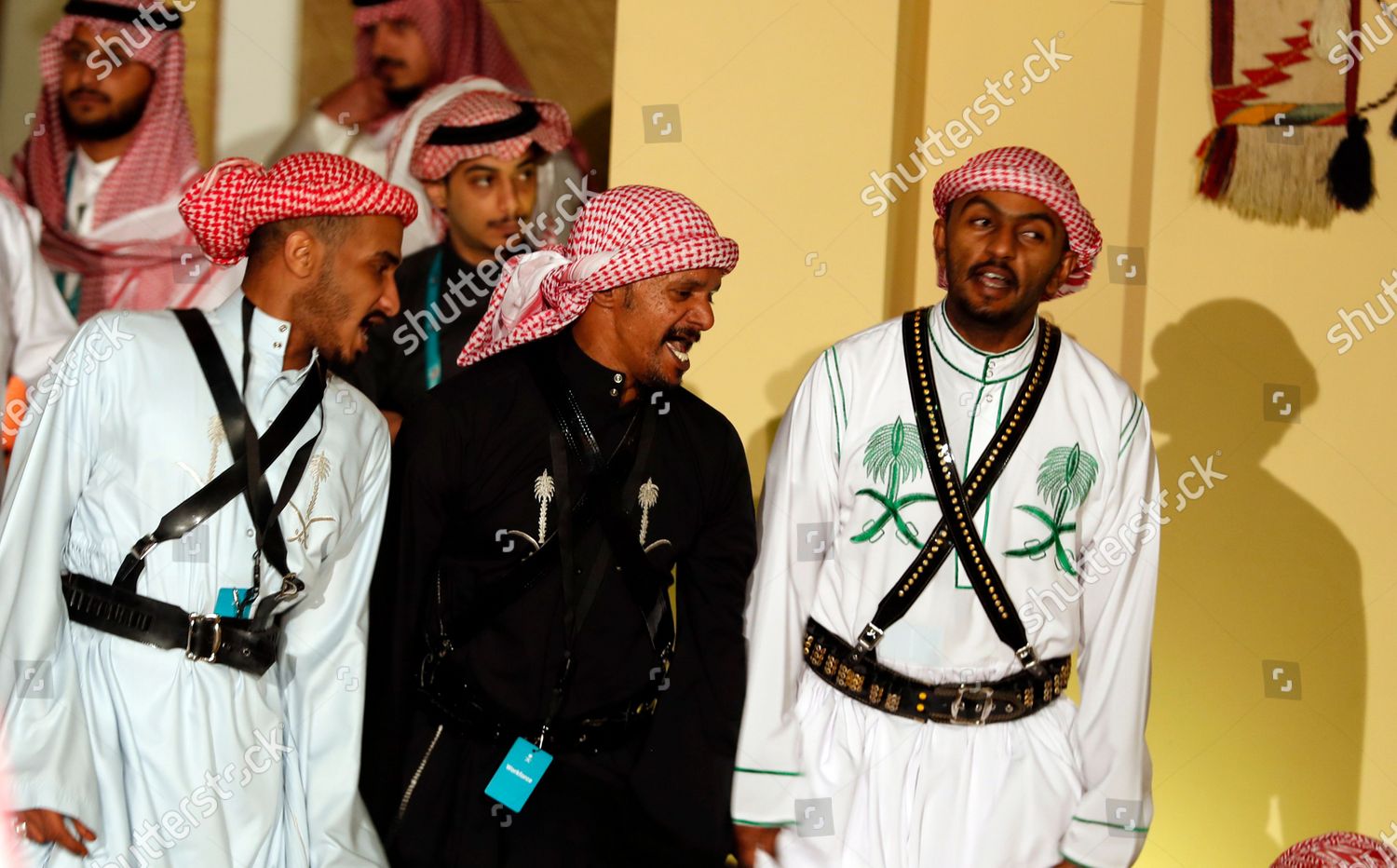 Members Saudi Folklore Team Preform Traditional Editorial Stock Photo ...