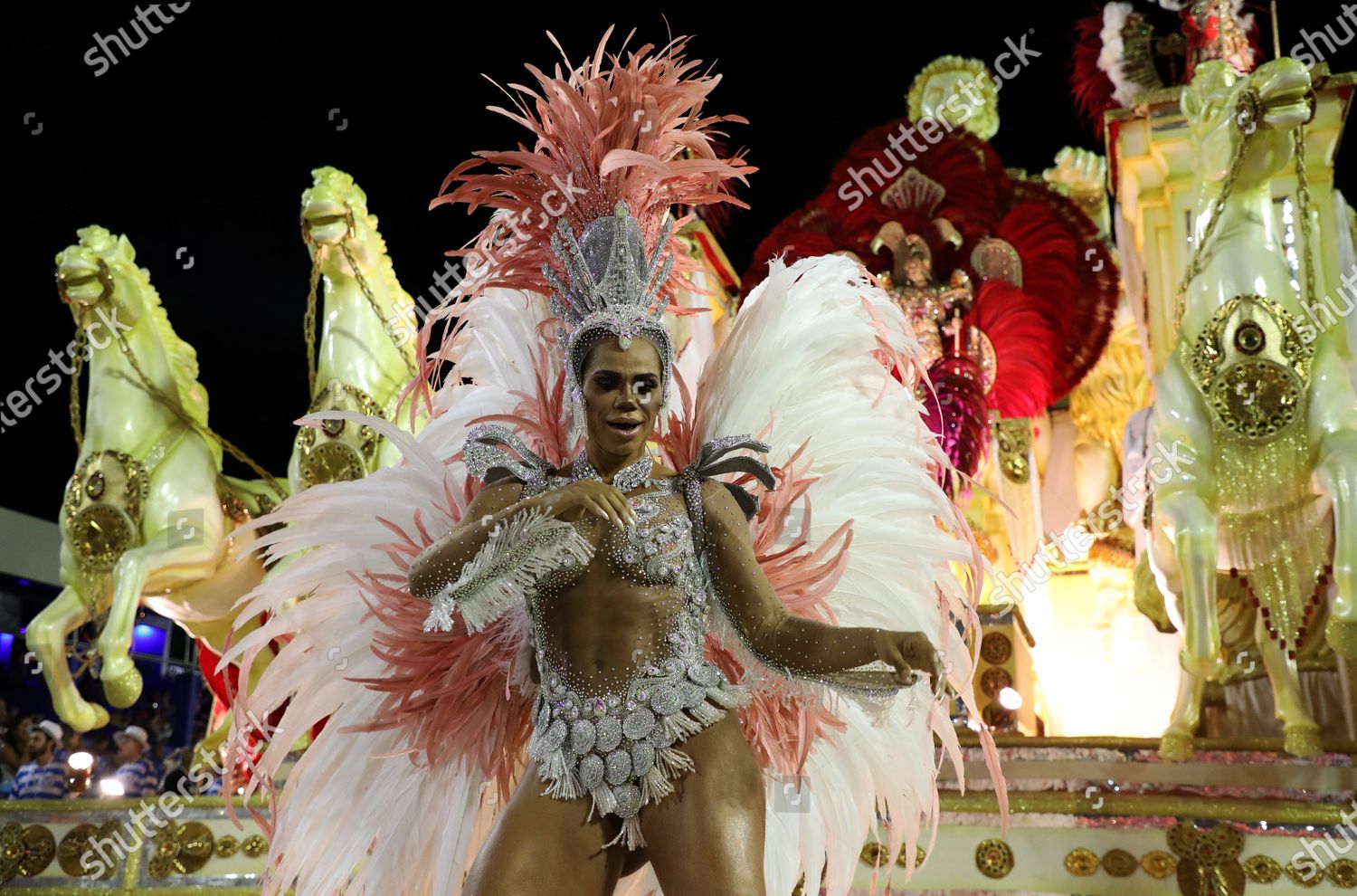 Members Beija Flor Samba School Take Part Editorial Stock Photo Stock Image Shutterstock