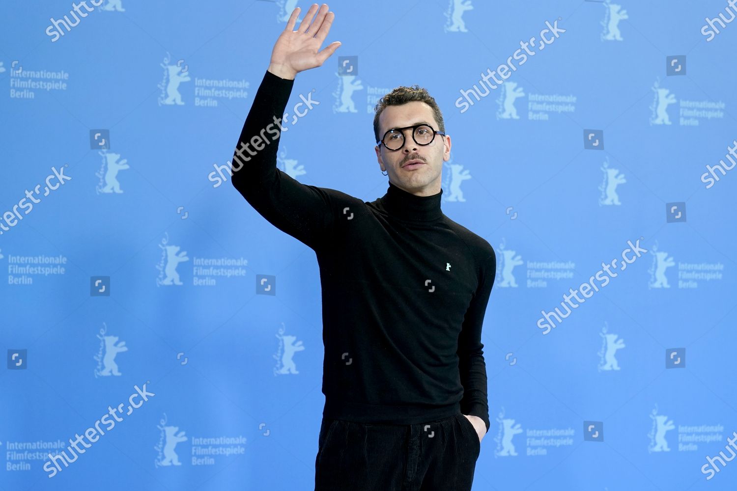 Italian Actor Gabriel Montesi Poses During Editorial Stock Photo ...