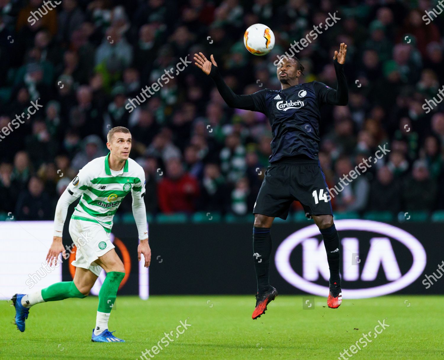 Dame Ndoye Fc Copenhagen Plays Ball Editorial Stock Photo - Stock Image ...