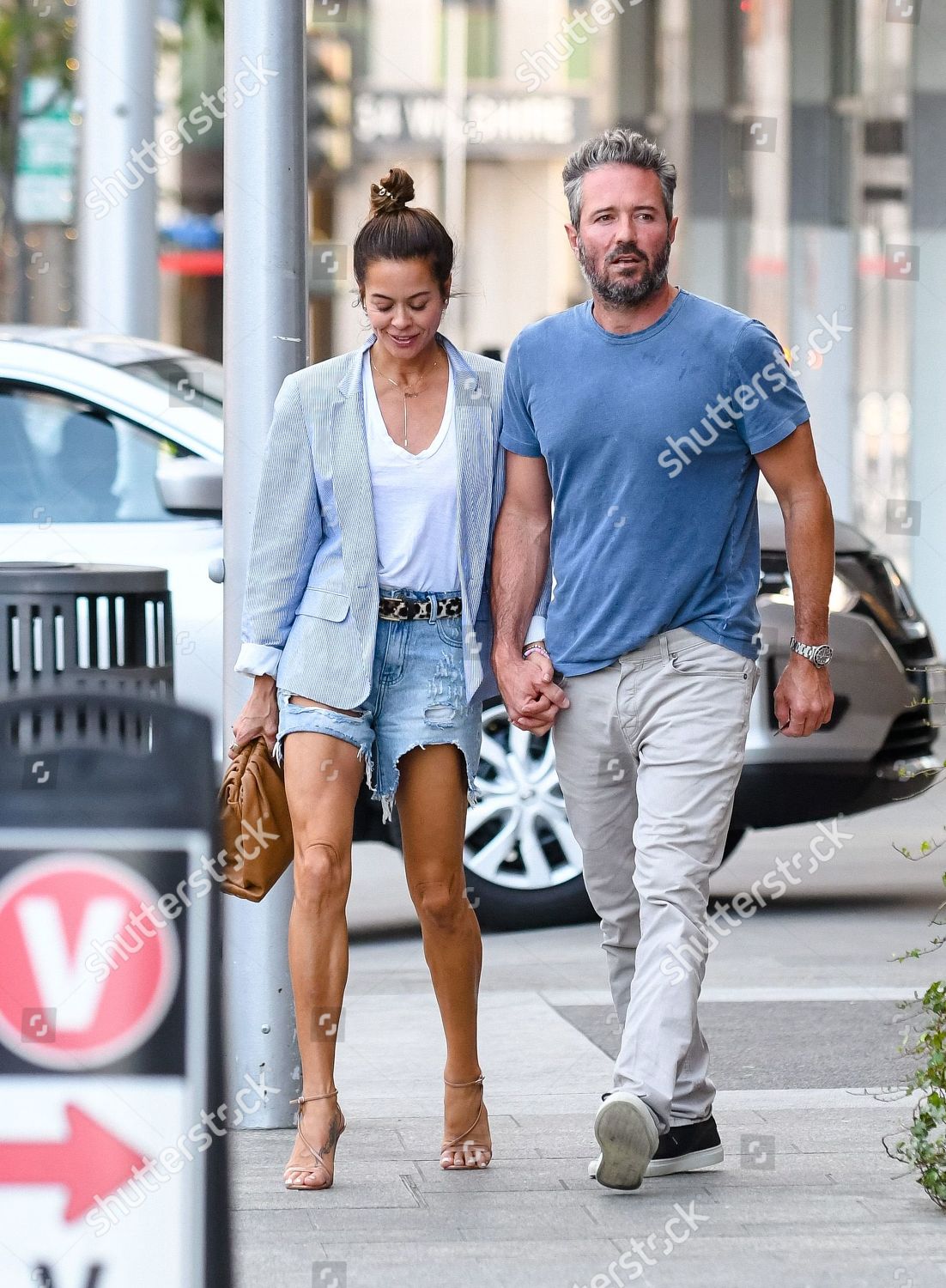 Brooke Burke Charvet Scott Rigsby Editorial Stock Photo Stock Image