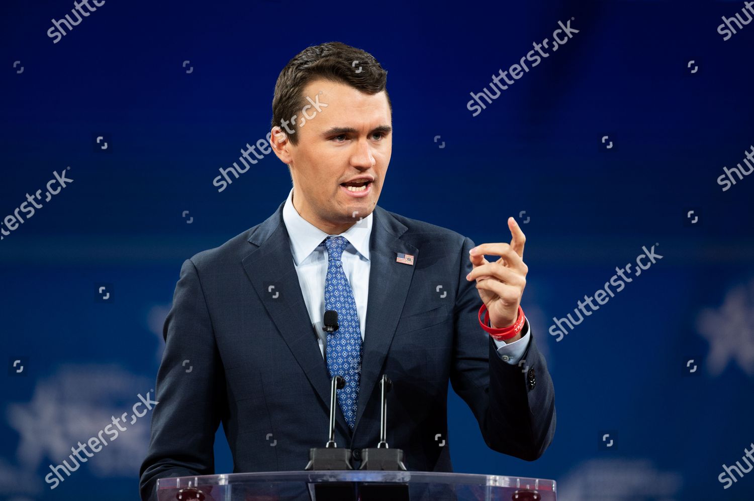 Charlie Kirk Turning Point Usa Speech Editorial Stock Photo - Stock ...