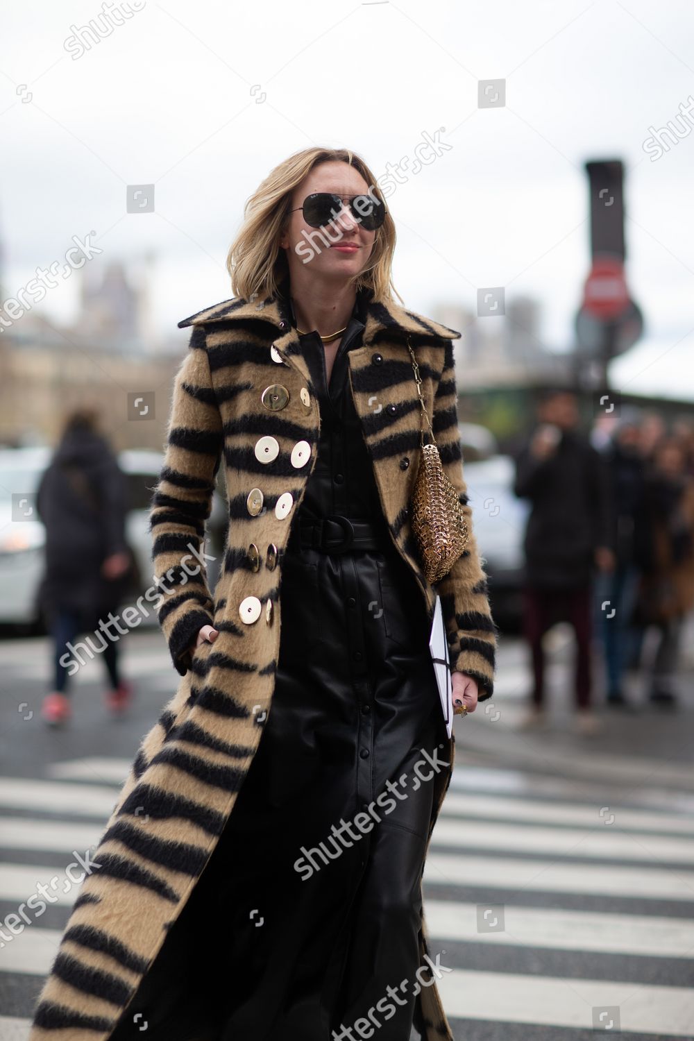 Lisa Aiken Paco Rabanne Show Editorial Stock Photo - Stock Image