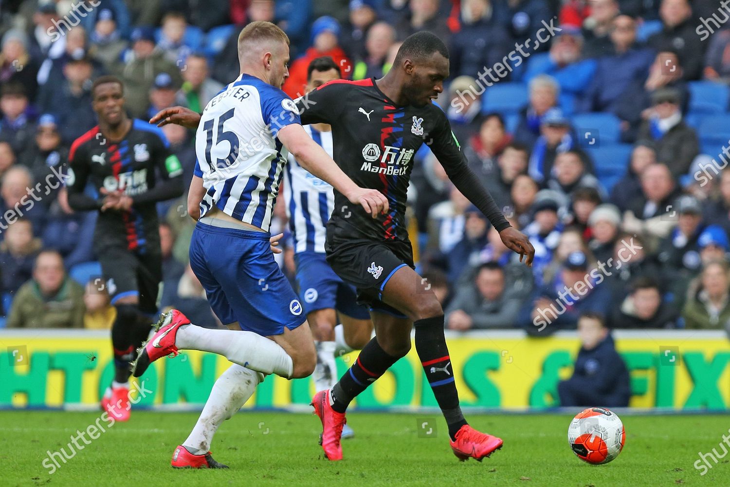 Crystal Palace Forward Christian Benteke Shoots Goal Editorial Stock Photo Stock Image Shutterstock