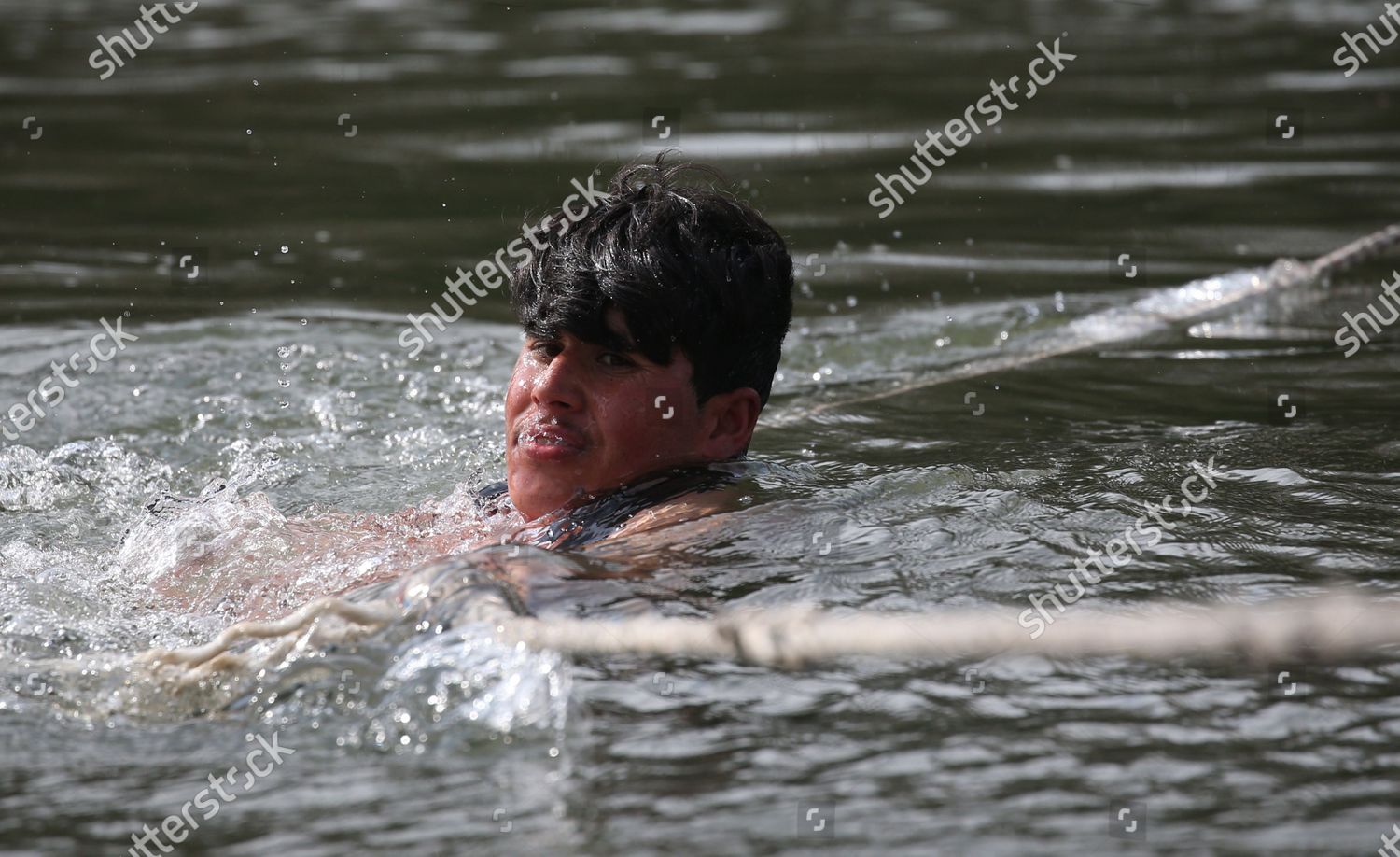 Refugee Swims Back Turkish Side After Editorial Stock Photo - Stock ...