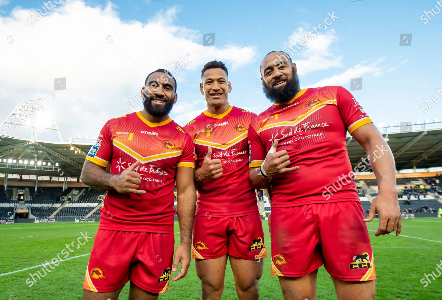 Catalan Dragons Samisoni Langi Israel Folau Sam Editorial Stock Photo Stock Image Shutterstock