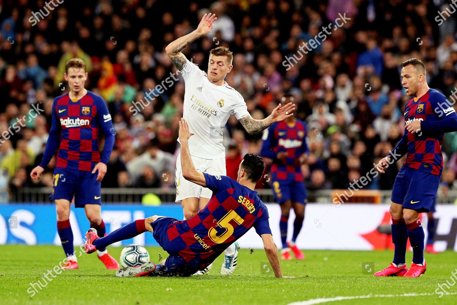 Real Madrids Toni Kroos C Action Against Editorial Stock Photo Stock Image Shutterstock