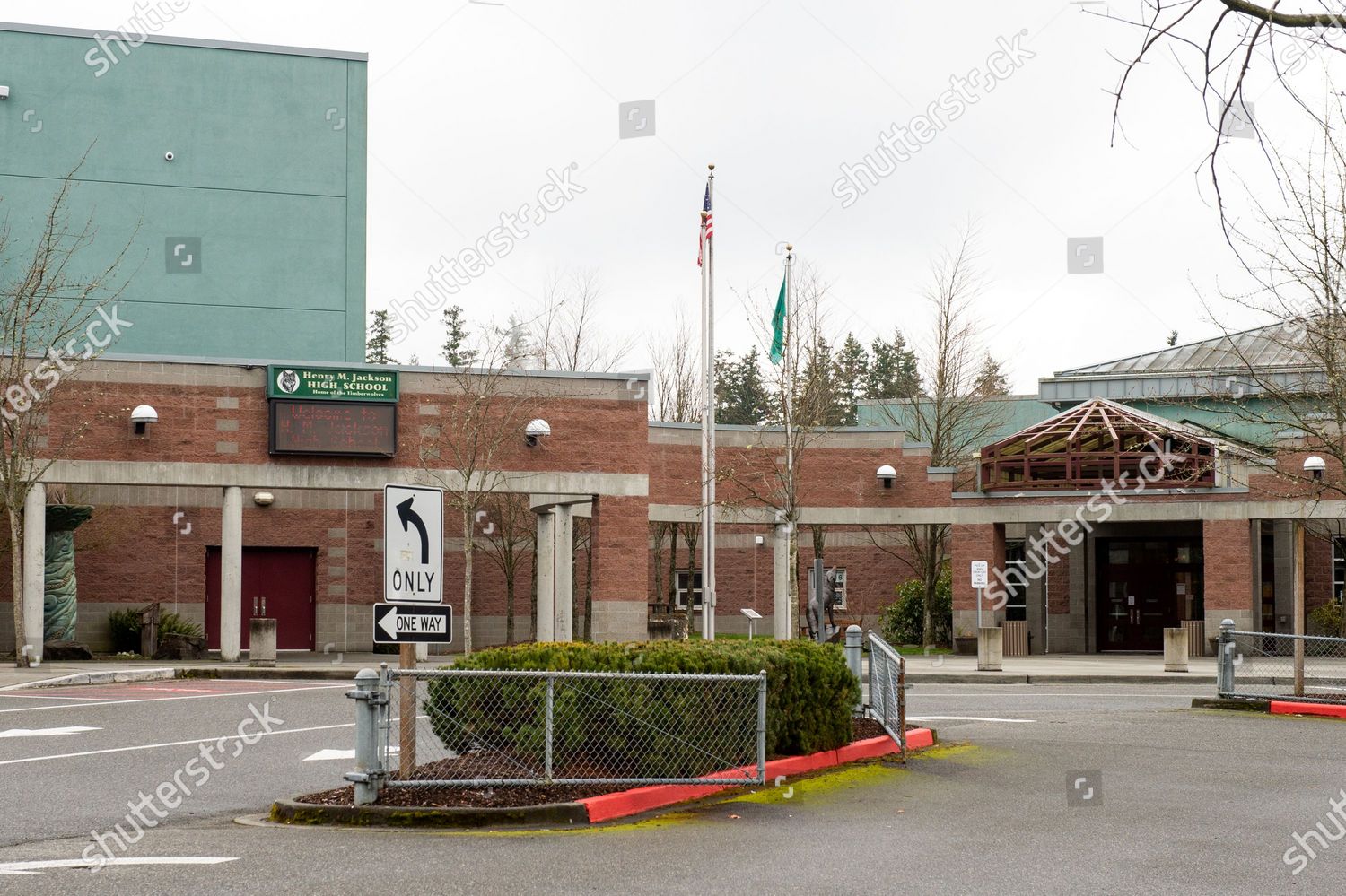 Exterior View Henry M Jackson High Editorial Stock Photo Stock Image