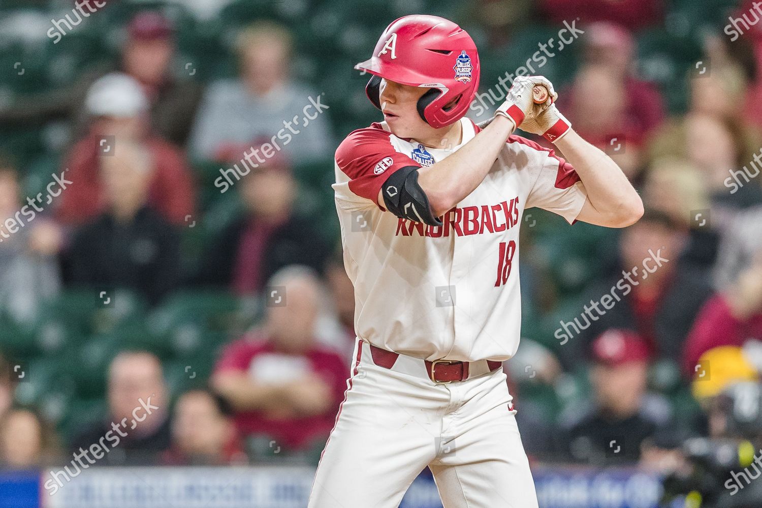 Arkansas Razorbacks First Baseman Heston Kjerstad Editorial Stock Photo -  Stock Image