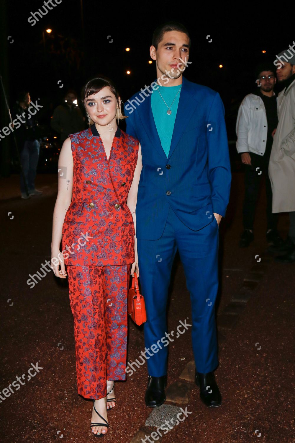 Maisie Williams Her Boyfriend Reuben Selby Editorial Stock Photo ...