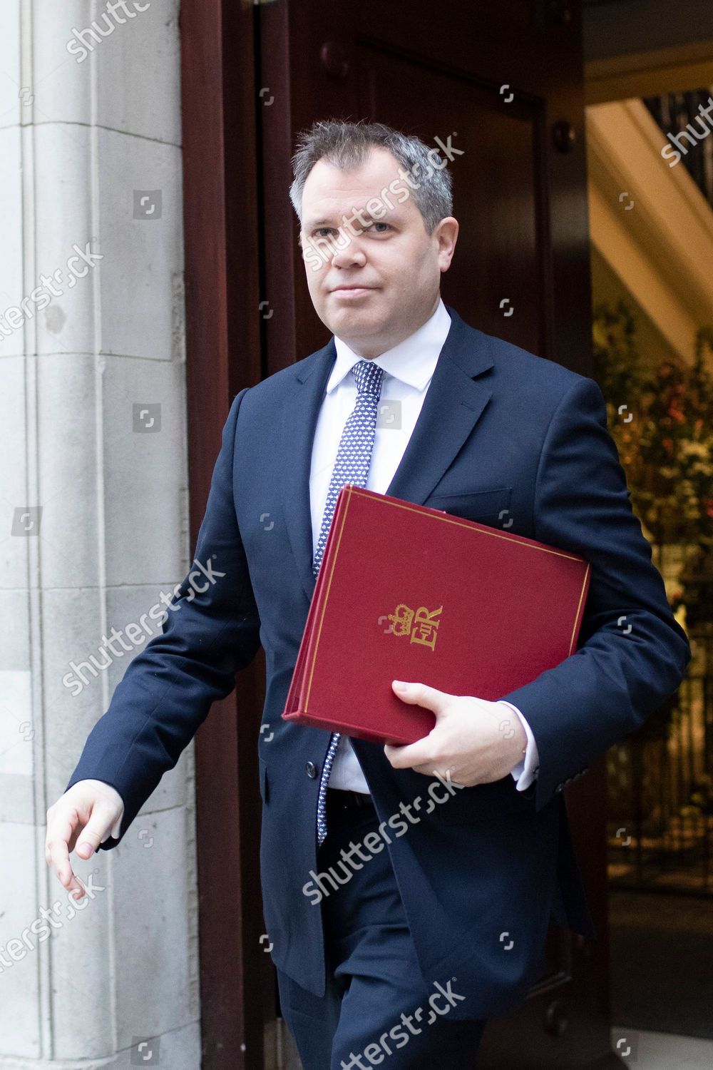 Minister State Health Edward Argar Departs Editorial Stock Photo ...