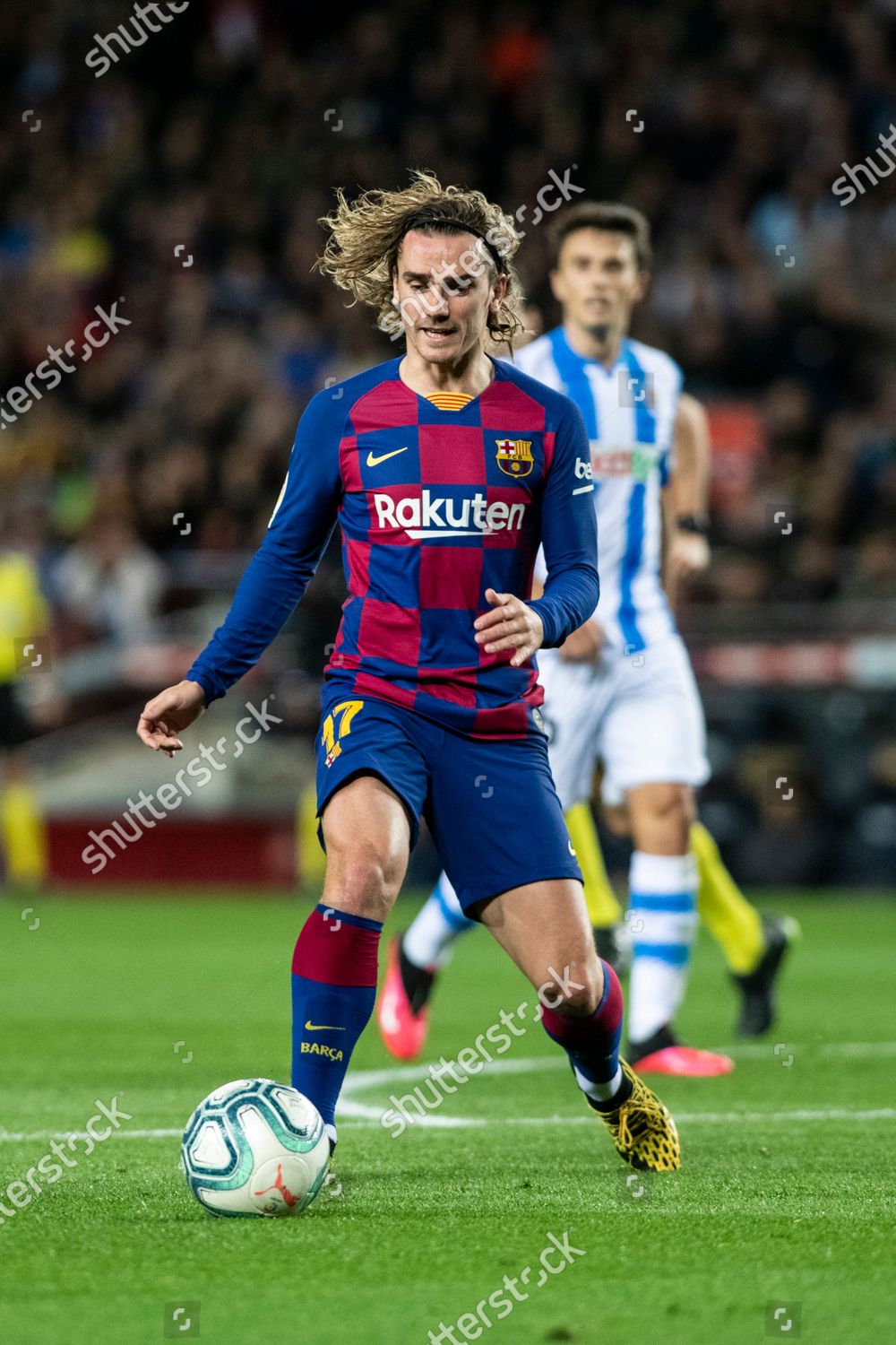 Antoine Griezmann Fc Barcelona Makes Forward Run Editorial Stock Photo Stock Image Shutterstock