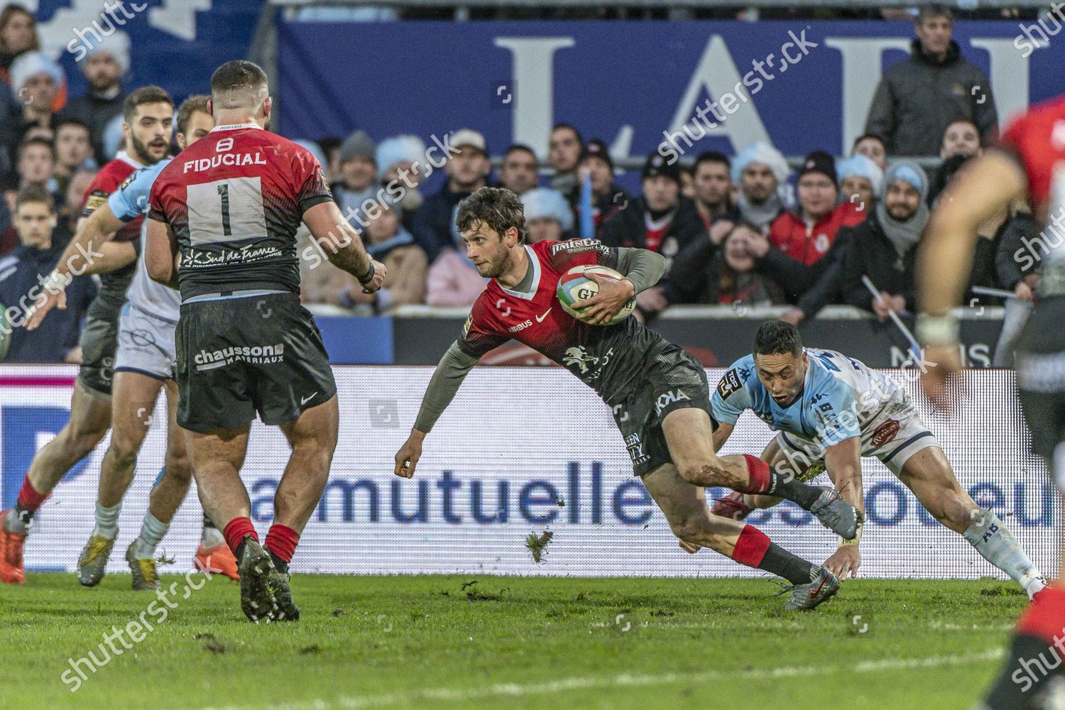 Pierre Pages 9 Stade Toulousain Ball Chased Editorial Stock Photo Stock Image Shutterstock