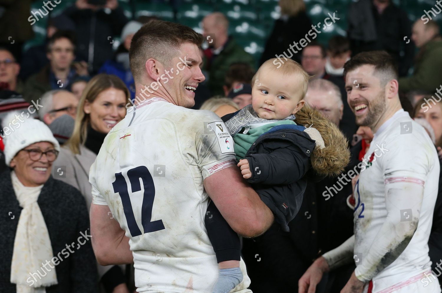 England Captain Owen Farrell His Baby Son Editorial Stock Photo Stock Image Shutterstock