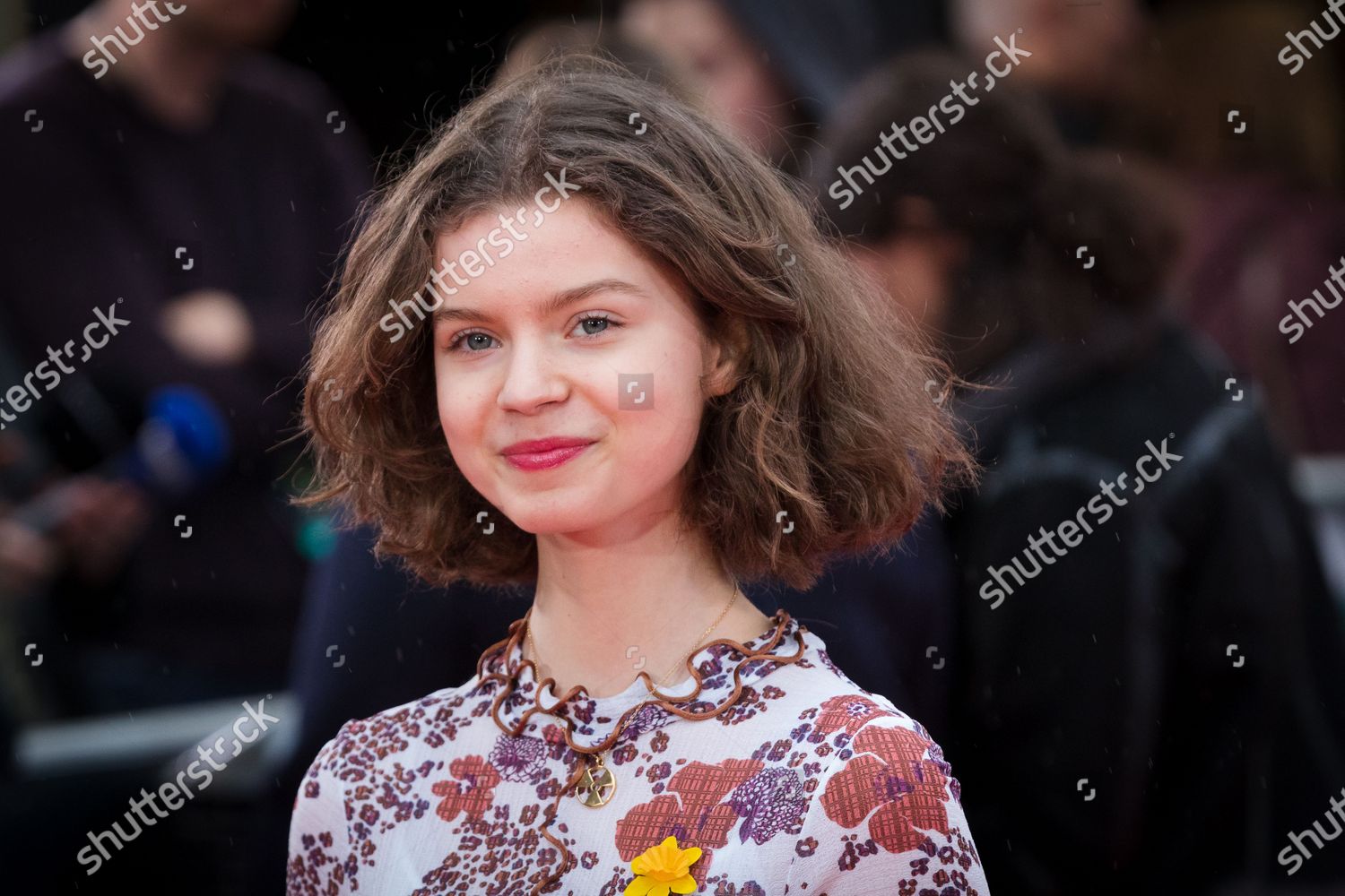 Britishfrench Actresscast Member Cara Bossom Attends Editorial Stock